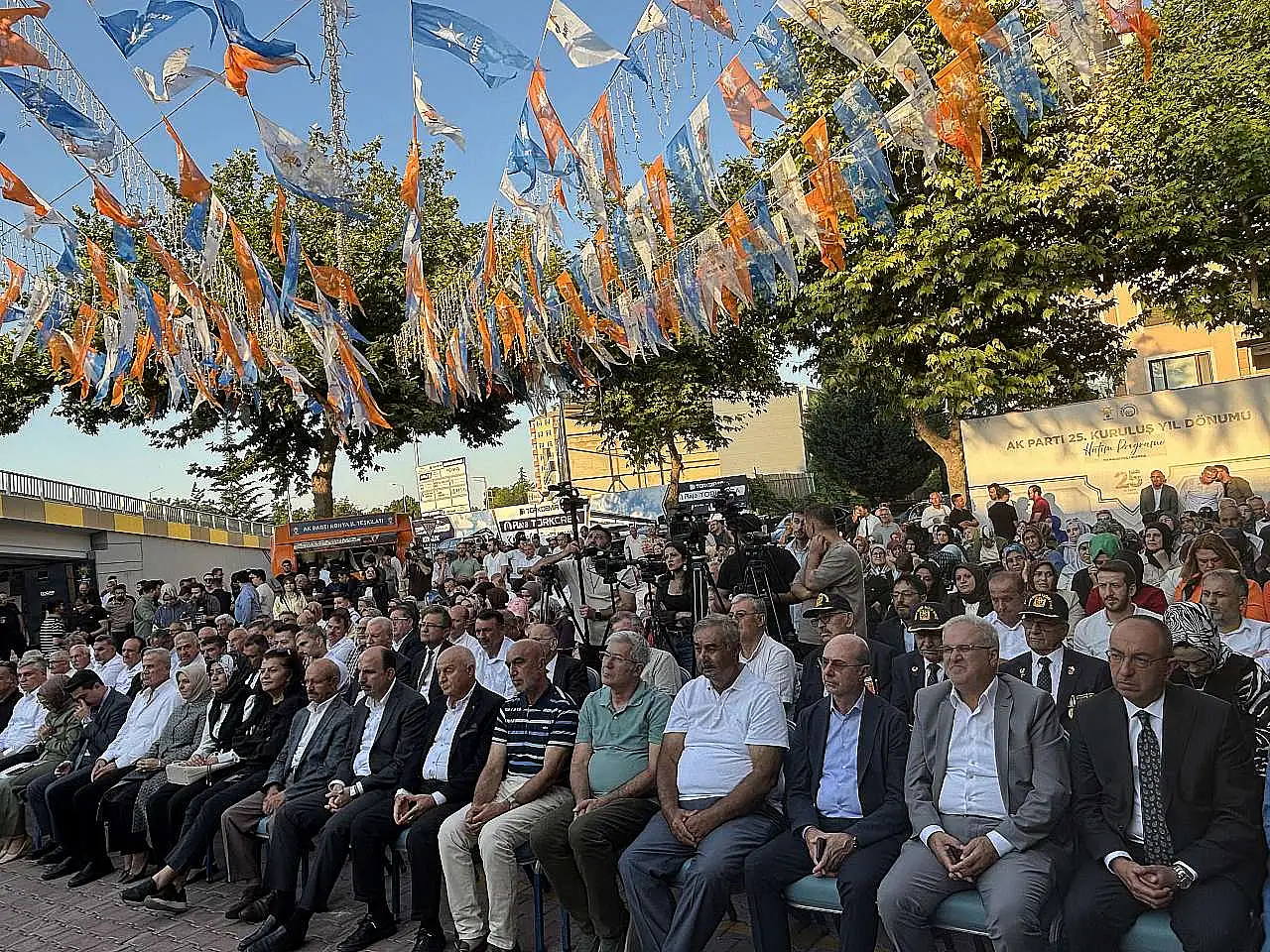 AK Parti İl Başkanlığı'ndan 25. yıla özel program ve buluşma