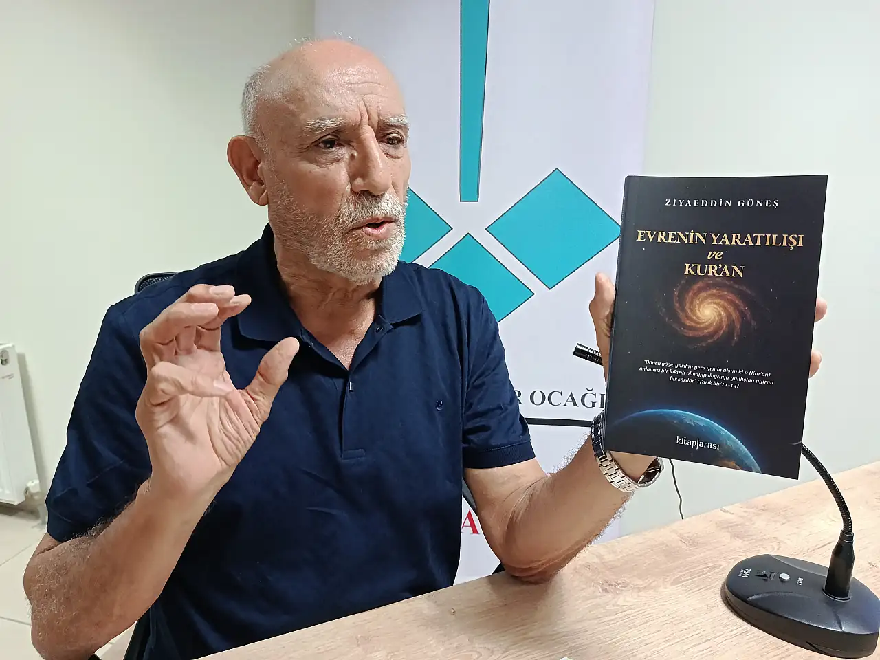 'Evren'in Yaratılışı ve Kur'an' adlı kitabın yazarı Ziyaeddin Güneş: Akletmek farzdır