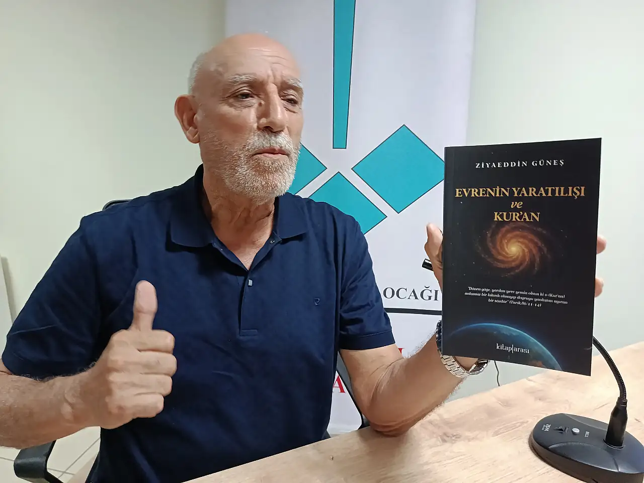 'Evren'in Yaratılışı ve Kur'an' adlı kitabın yazarı Ziyaeddin Güneş: Akletmek farzdır