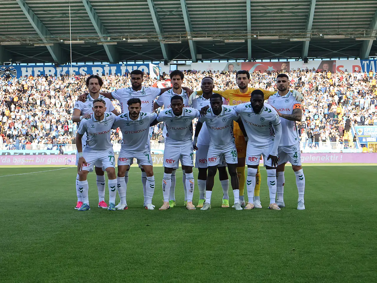 İkinci yarı başladı Erzurumspor 1-0 Tümosan Konyaspor canlı izle