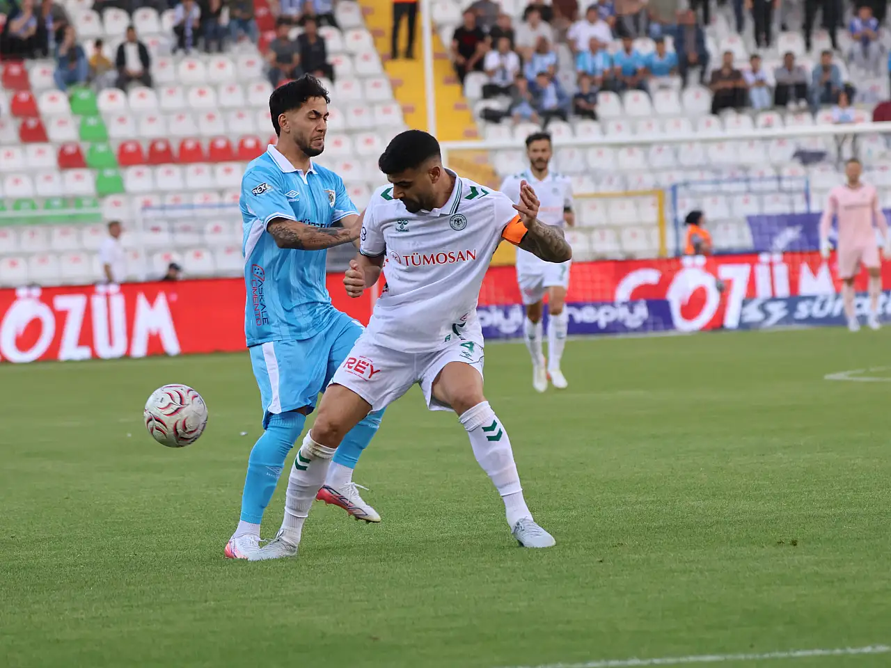 İkinci yarı başladı Erzurumspor 1-0 Tümosan Konyaspor canlı izle