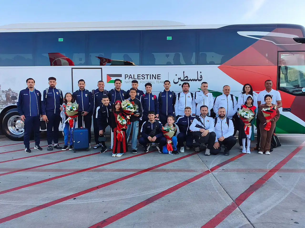 Filistin Milli Takımı Konya'ya geldi