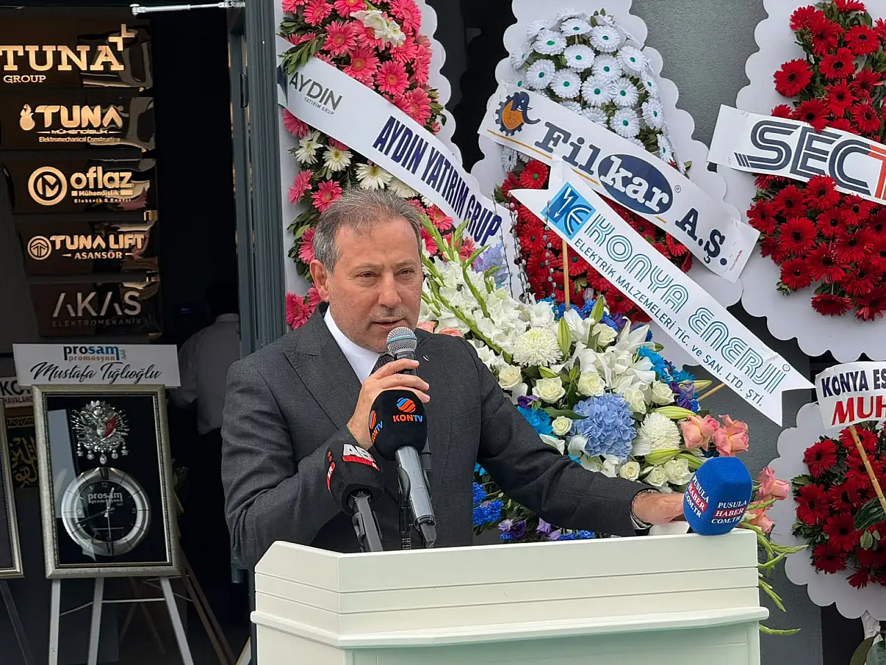 Konya'da yatırımlara bir yenisi eklendi: Tuna Grup yeni hizmet merkezini törenle açtı