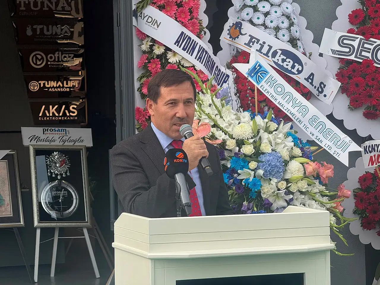 Konya'da yatırımlara bir yenisi eklendi: Tuna Grup yeni hizmet merkezini törenle açtı