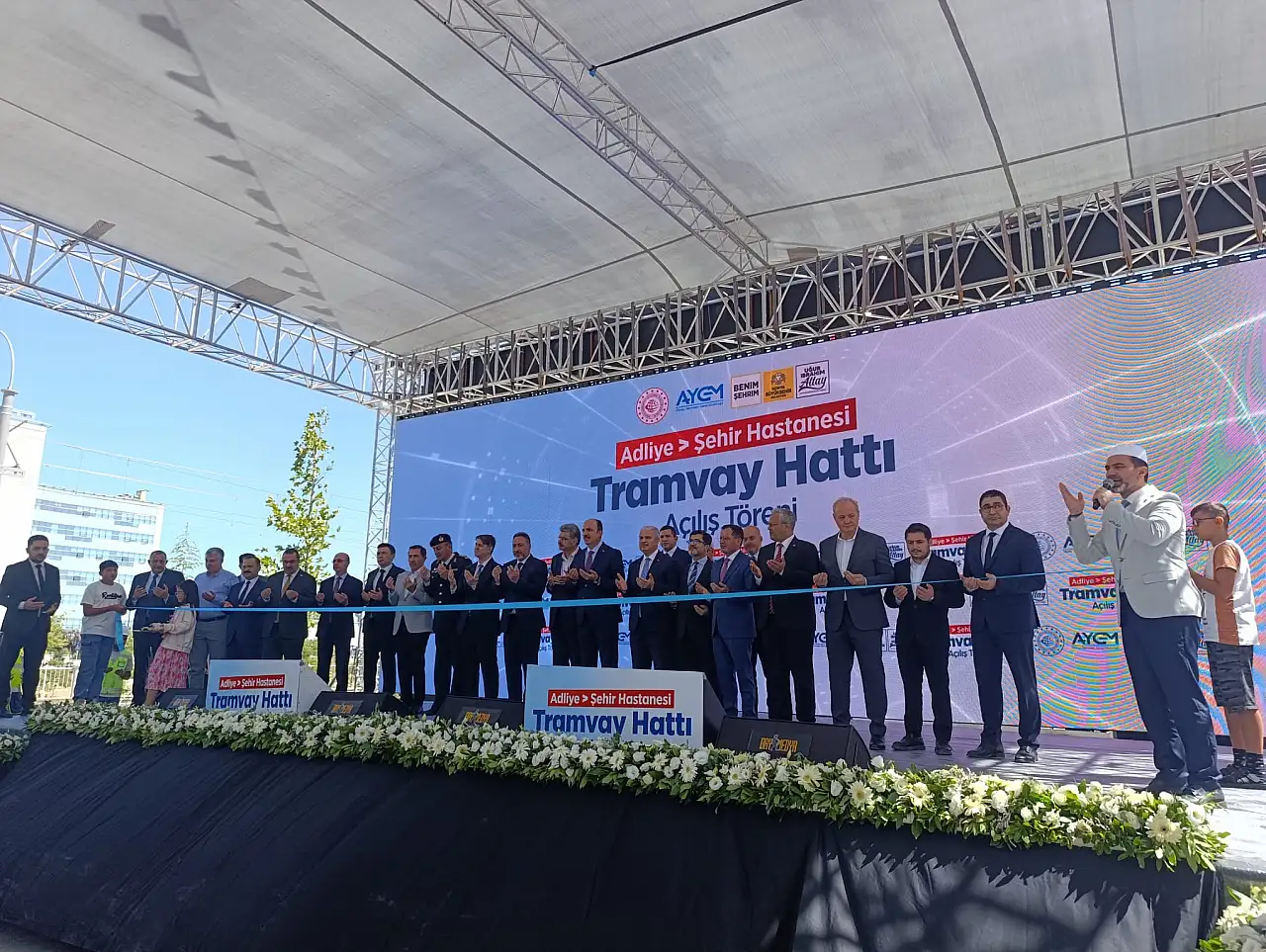 Konya'da Adliye-Şehir Hastanesi Tramvay Hattı hizmete girdi