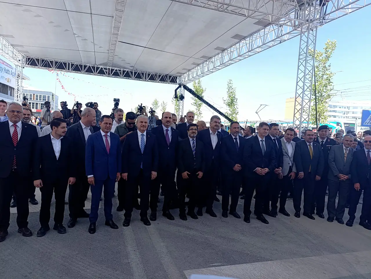 Konya'da Adliye-Şehir Hastanesi Tramvay Hattı hizmete girdi