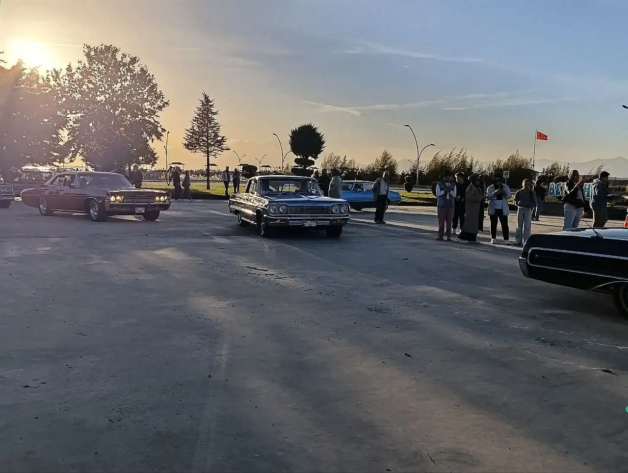 Konya'da görenleri geçmişe götüren konvoy