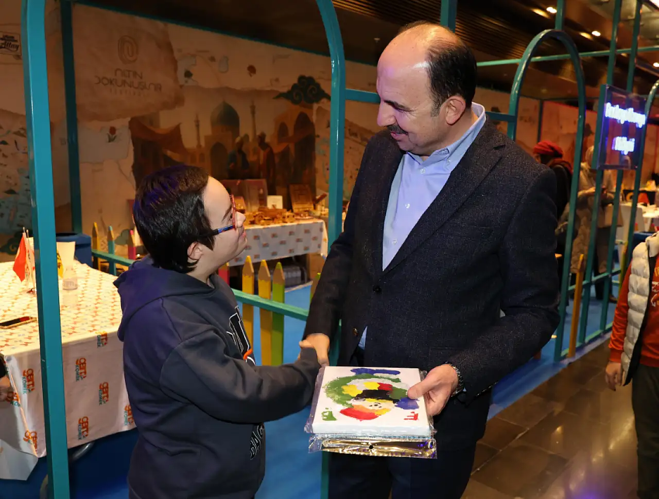 Konya'da belediye öncülük etti: Hanımlar hünerlerini sergiledi!