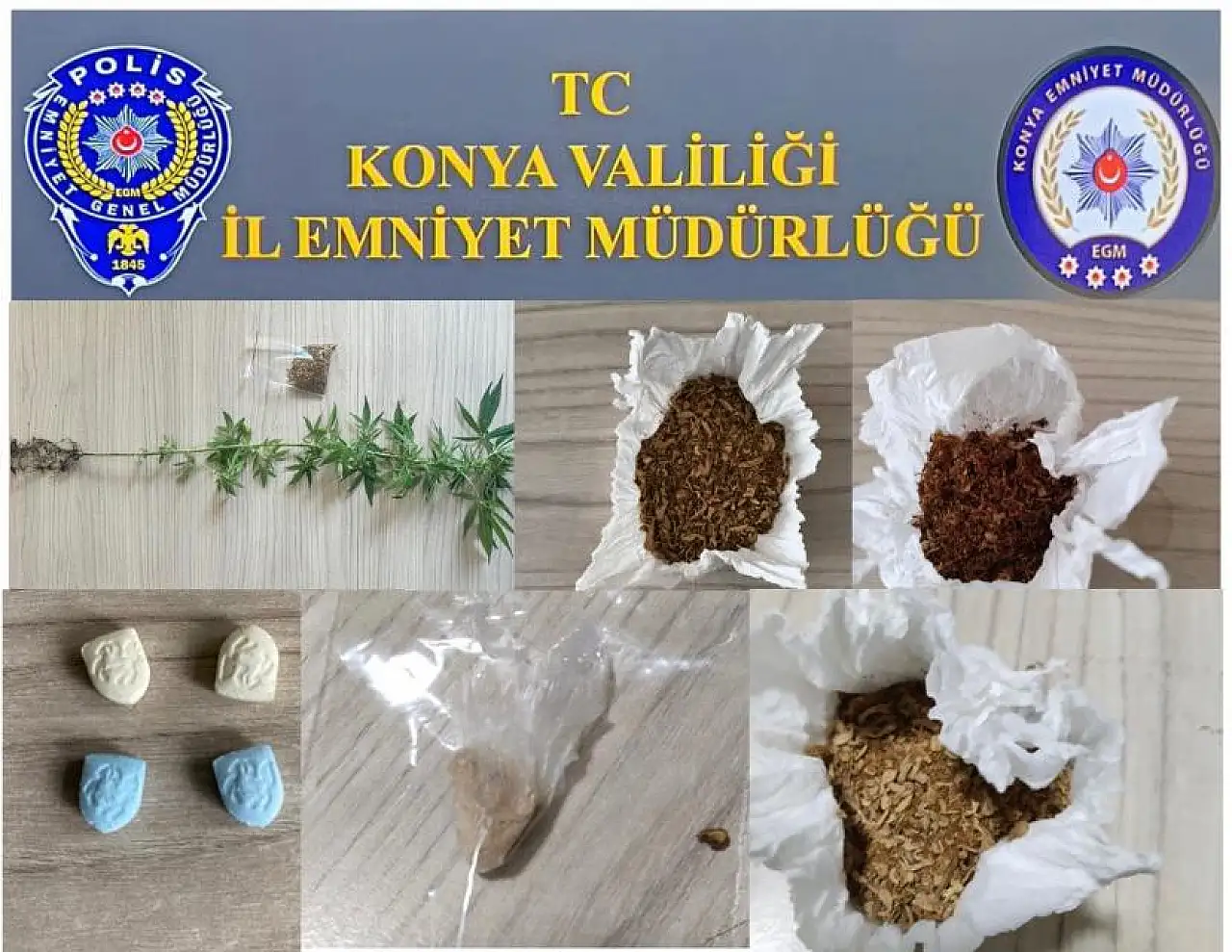 Konya Emniyeti yine bildiğiniz gibi: Suçlulara göz açtırmadı!