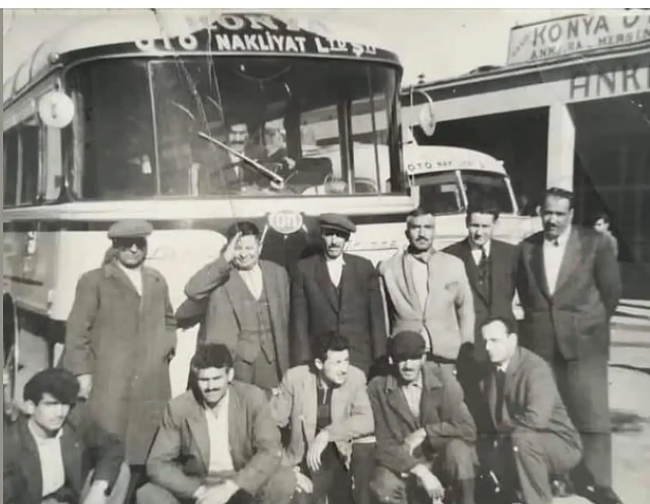 Konya'nın ilk otogarında tarihi kareler ortaya çıktı!