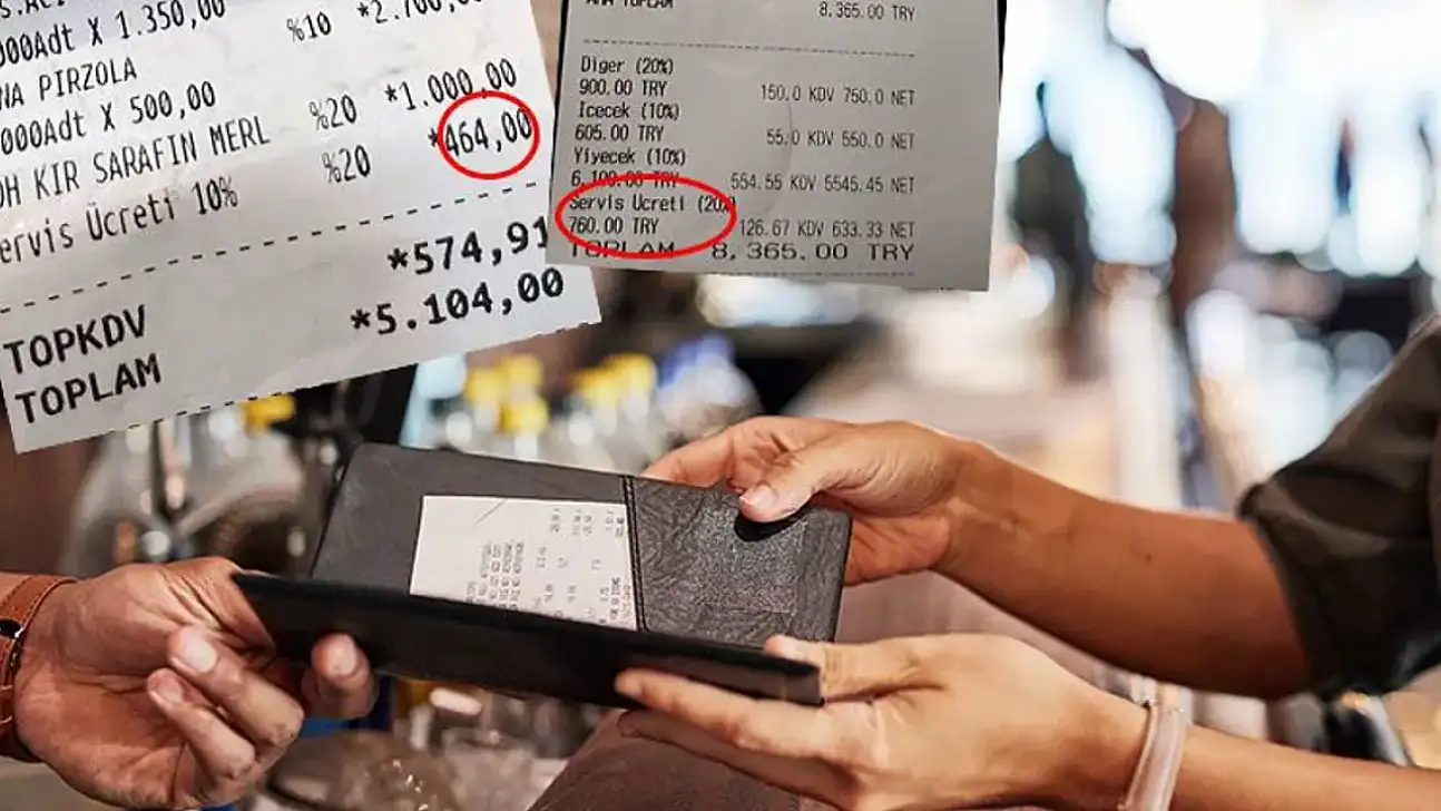 Restoranlarda kuver ve servis ücreti tarihe karıştı