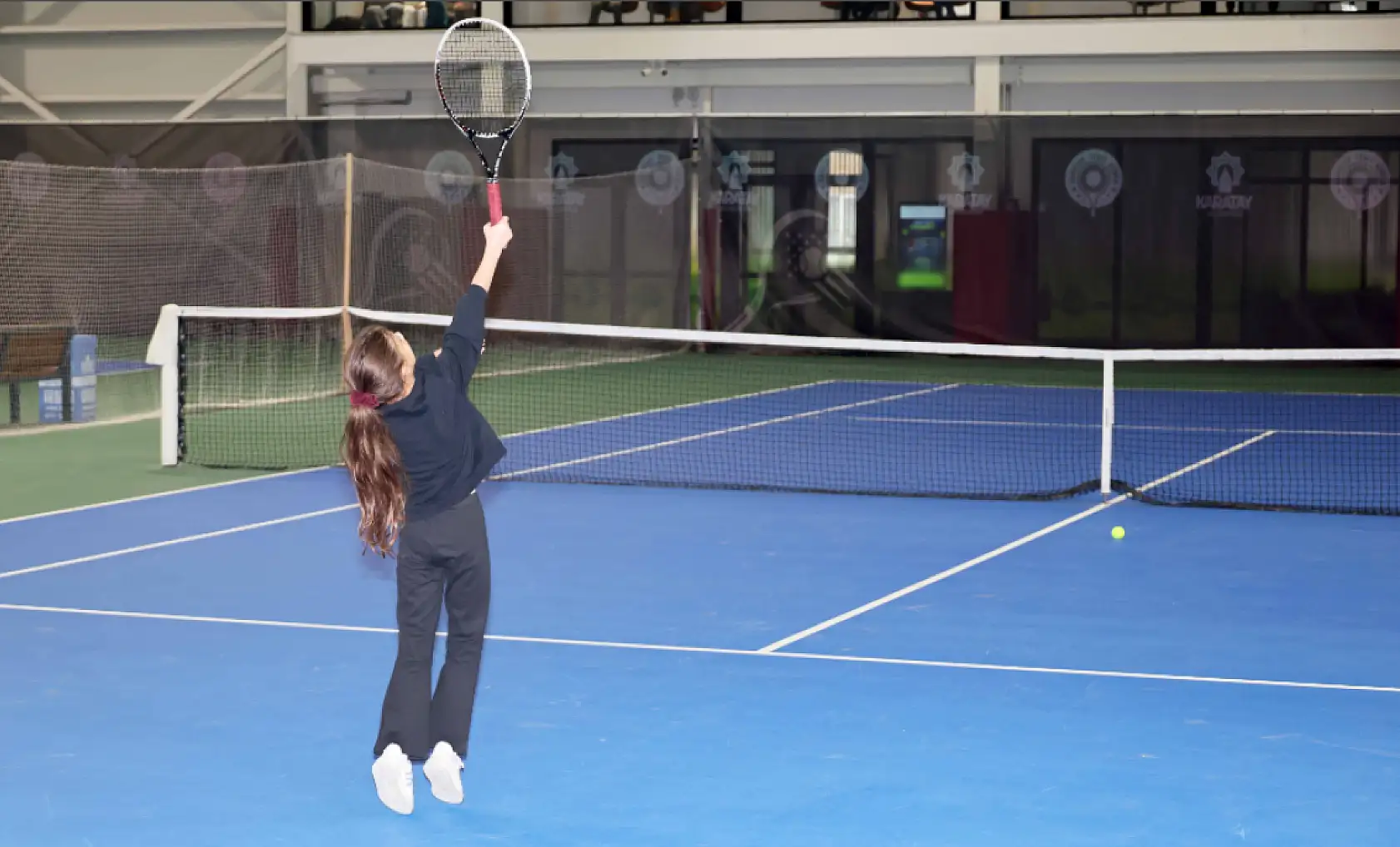 Konya'da 23 Nisan coşkusu tenis kortlarına taşınıyor