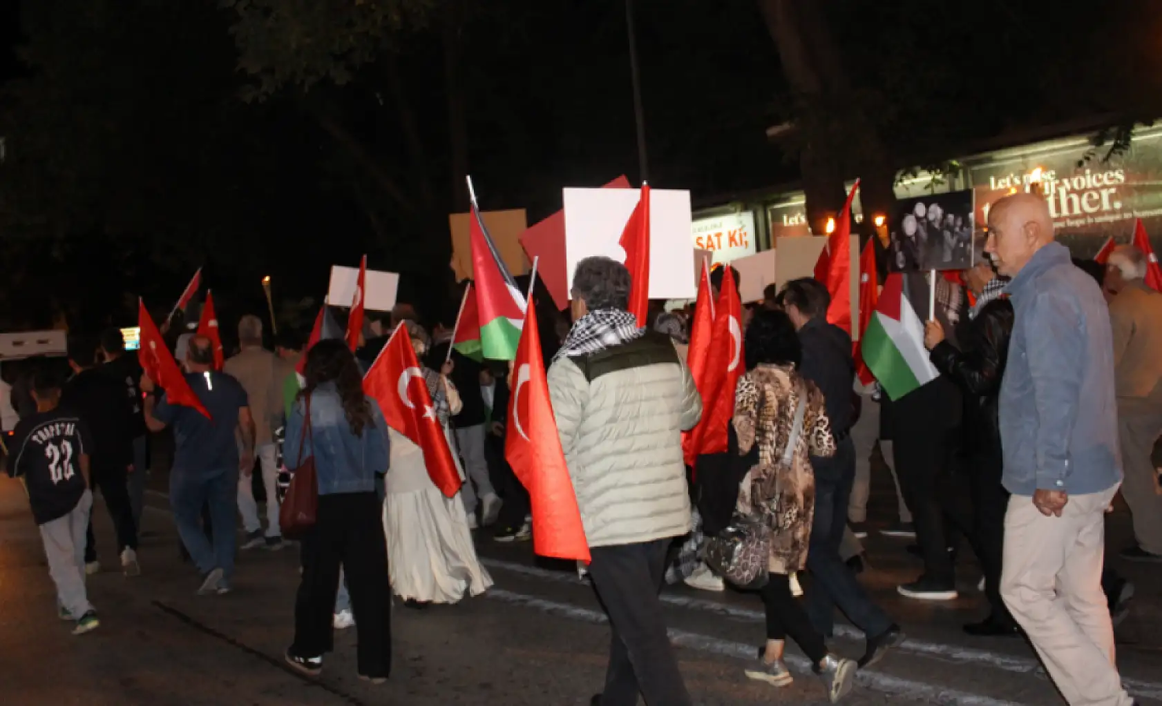 CHP Konya'da Gazze için yürüdü: 'Zulüm karşısında susan, dilsiz şeytandır!'