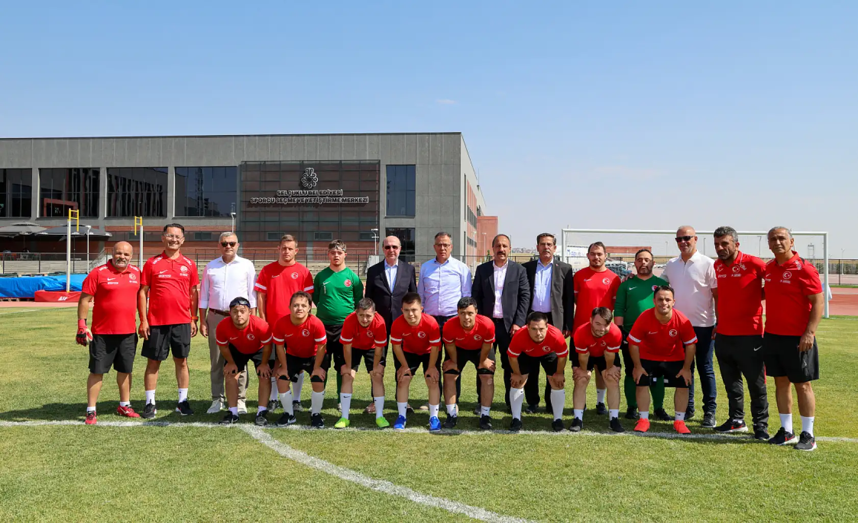 Konya Dünya Şampiyonası öncesi milli takımı ağırladı