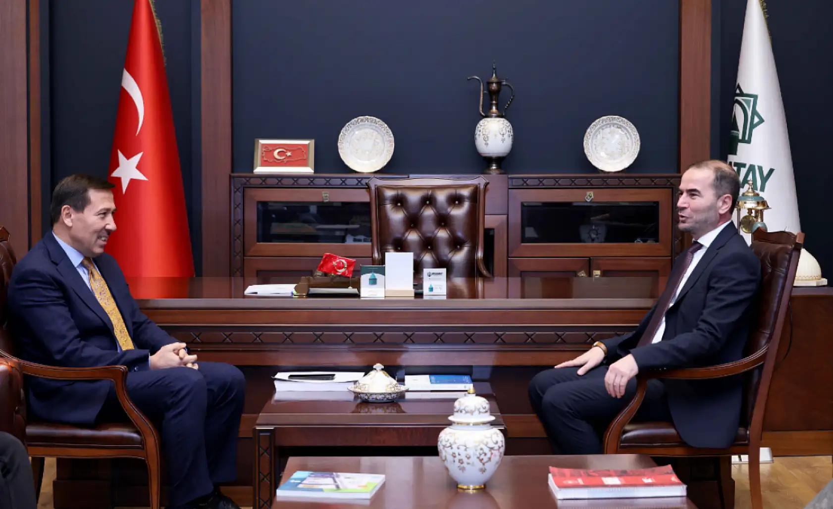 Kuzey Makedonya'dan Konya'ya gelen heyet Başkan Kılca ile görüştü!