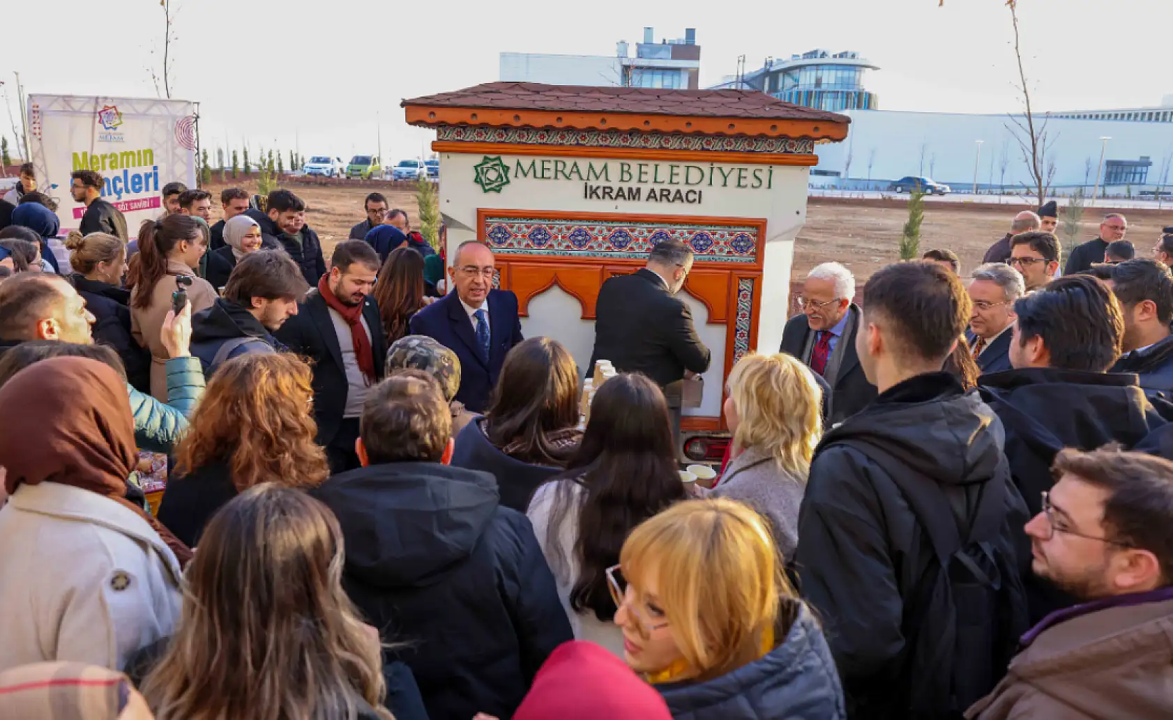 Meram'dan final haftasında öğrencilere moral desteği