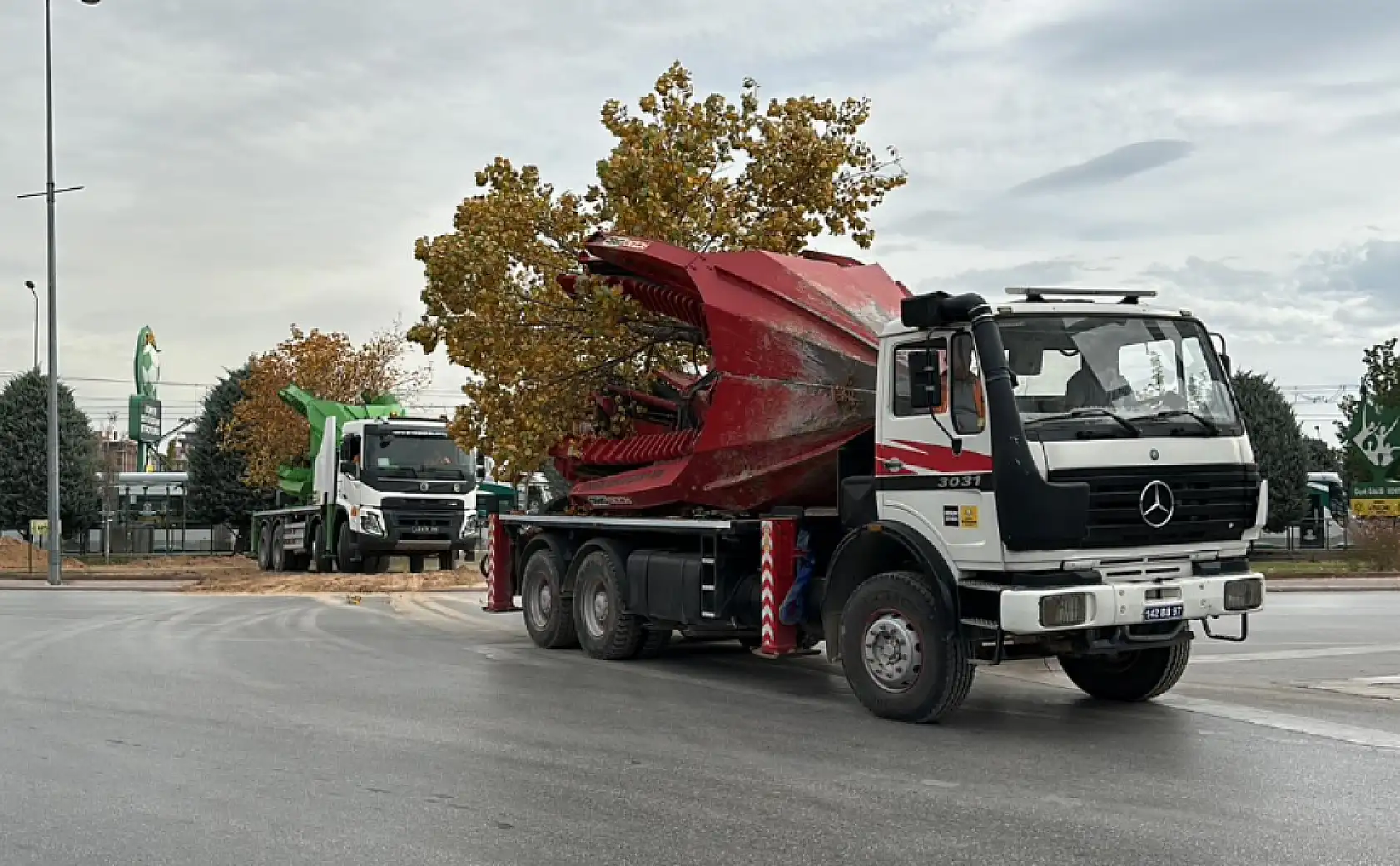 Konya'da sökülen ağaçlar yeniden hayat buluyor: 'Doğaya ve yeşile duyarlı davranıyoruz'