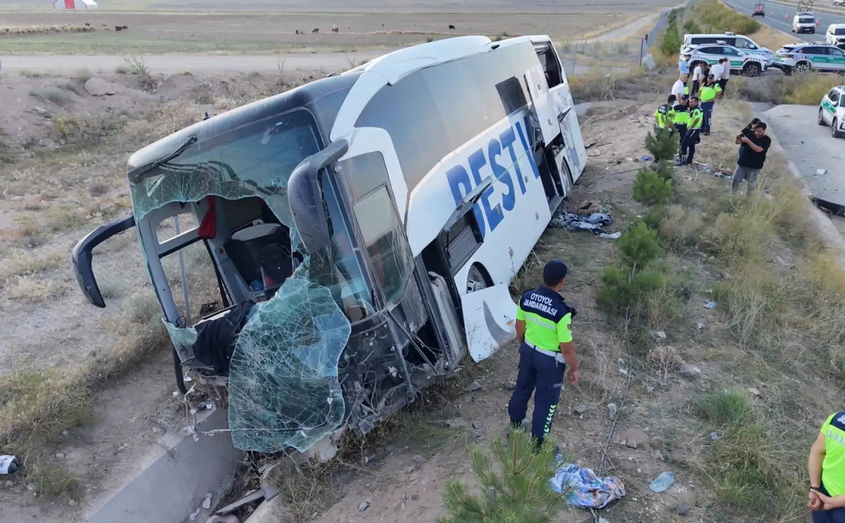 Aksaray'daki feci otobüs kazasında yeni gelişme: Yaralılar Konya'ya sevk edildi