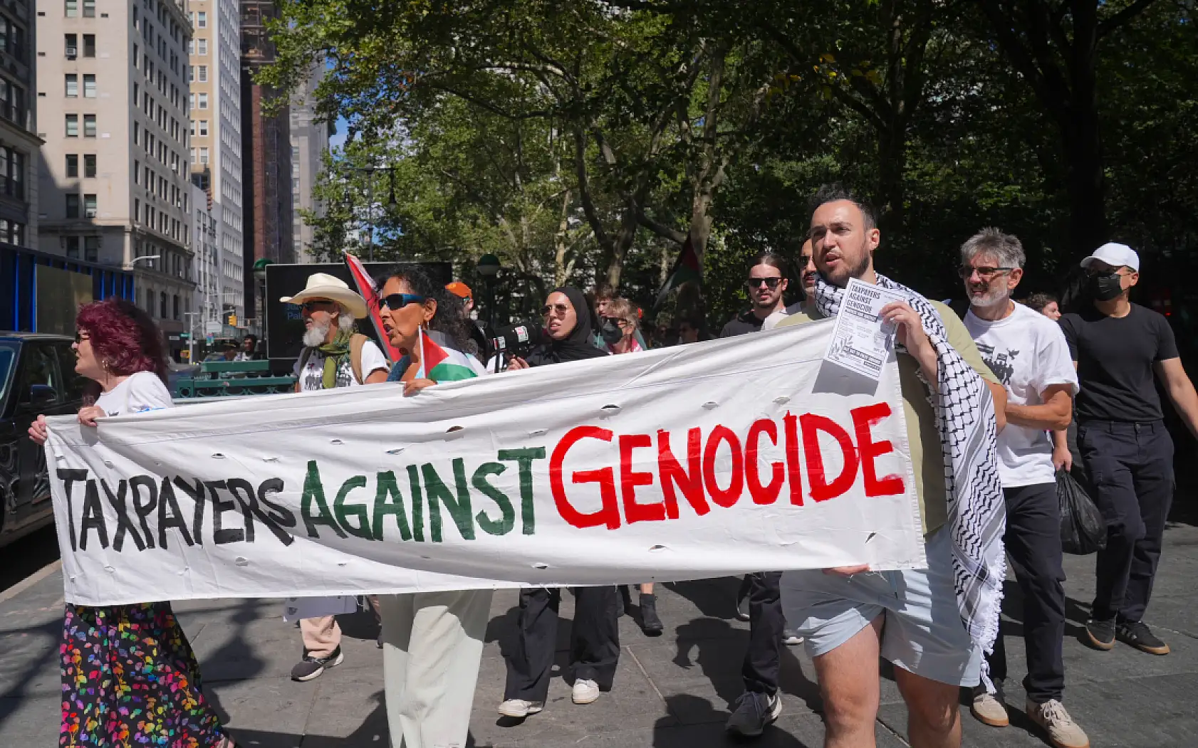 New York'tan Gazze'ye destek!