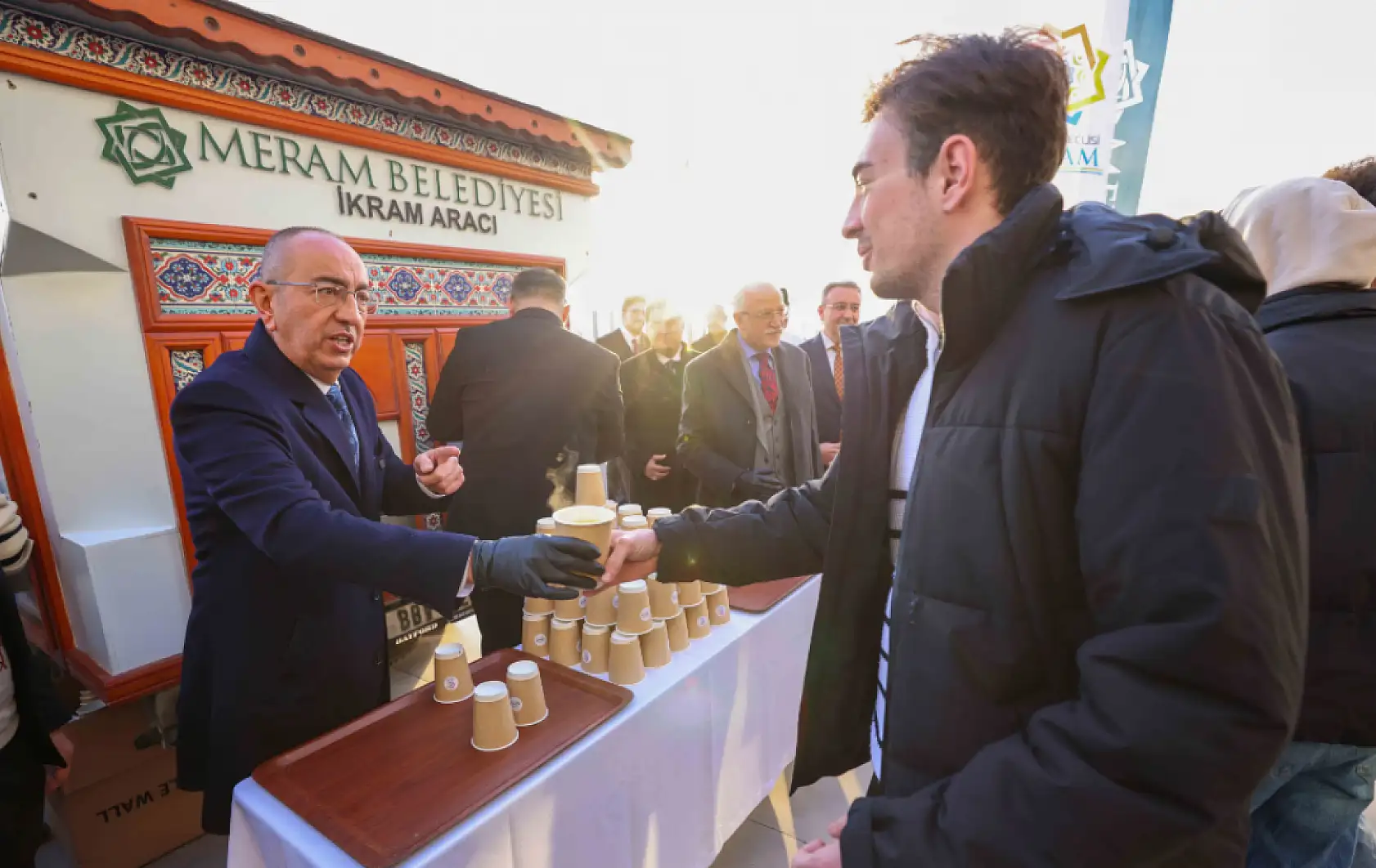 Meram'dan final haftasında öğrencilere moral desteği