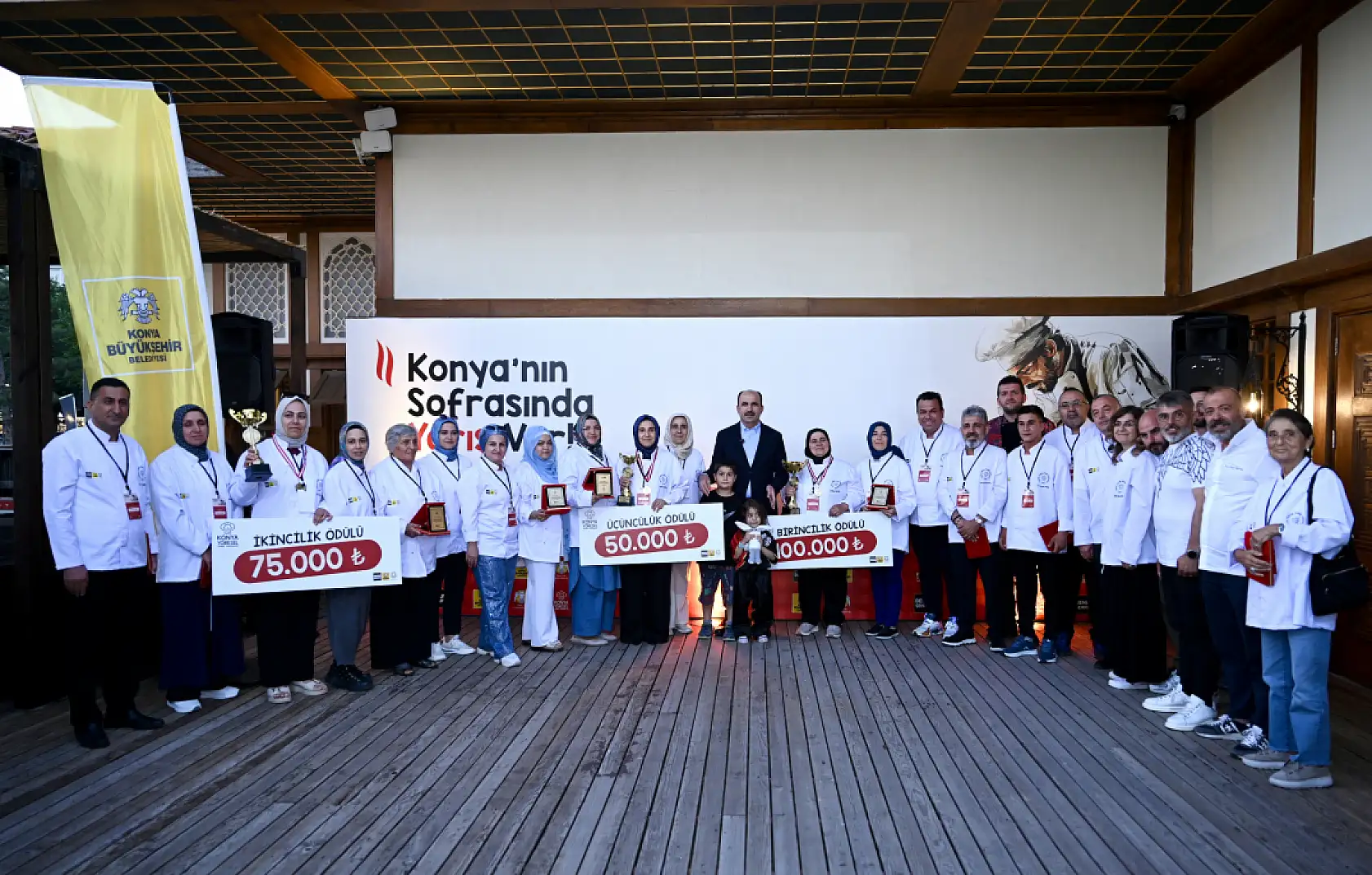Konya'nın yöresel lezzetleri görücüye çıktı! Büyük ödül sahibini buldu