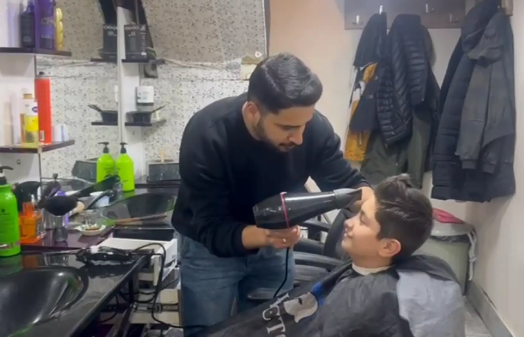 Konya'da berber esnafı: Piyasada durgunluk var