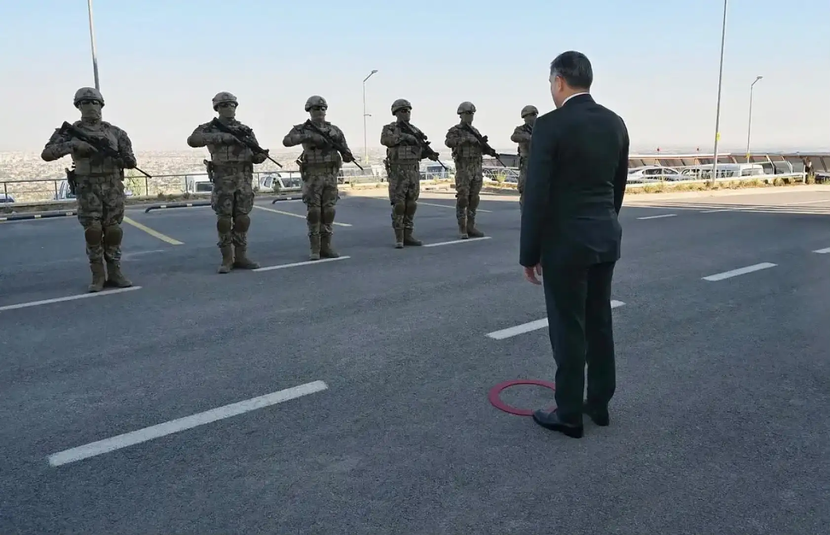 Konya'da üst düzey güvenlik teması! Kahramanlar ocağı havadan incelendi