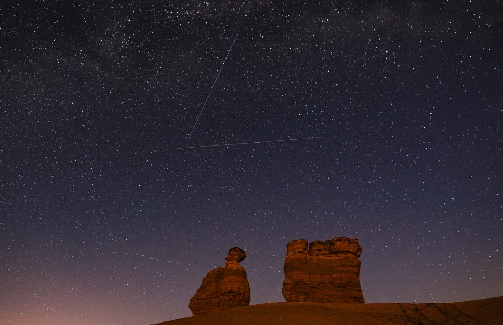 Meteor yağmuru Konya'da görenleri kendine hayran bıraktı