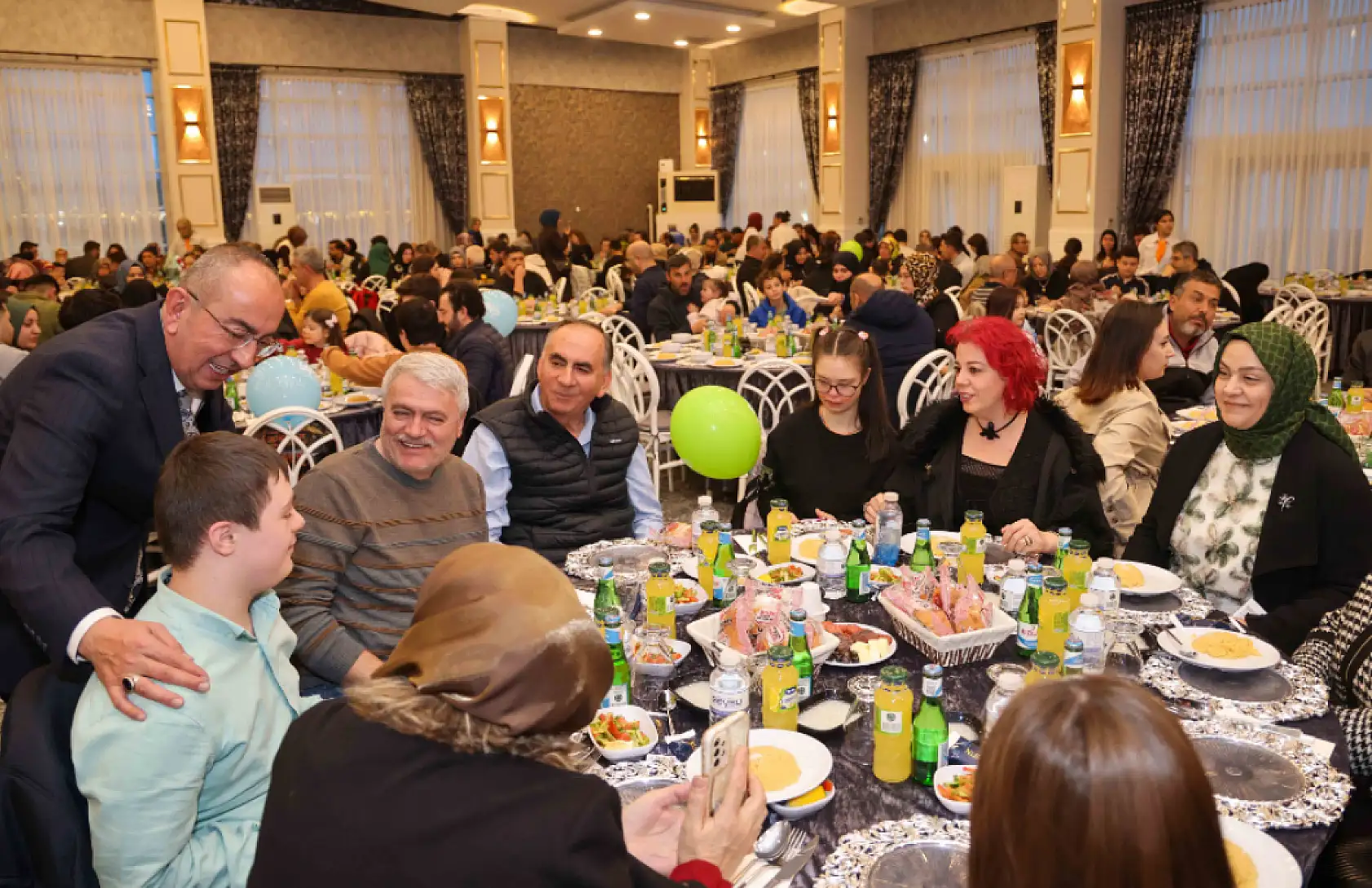 Konya'da anlamlı iftar: Özel bireyler için birlik sofrası kuruldu