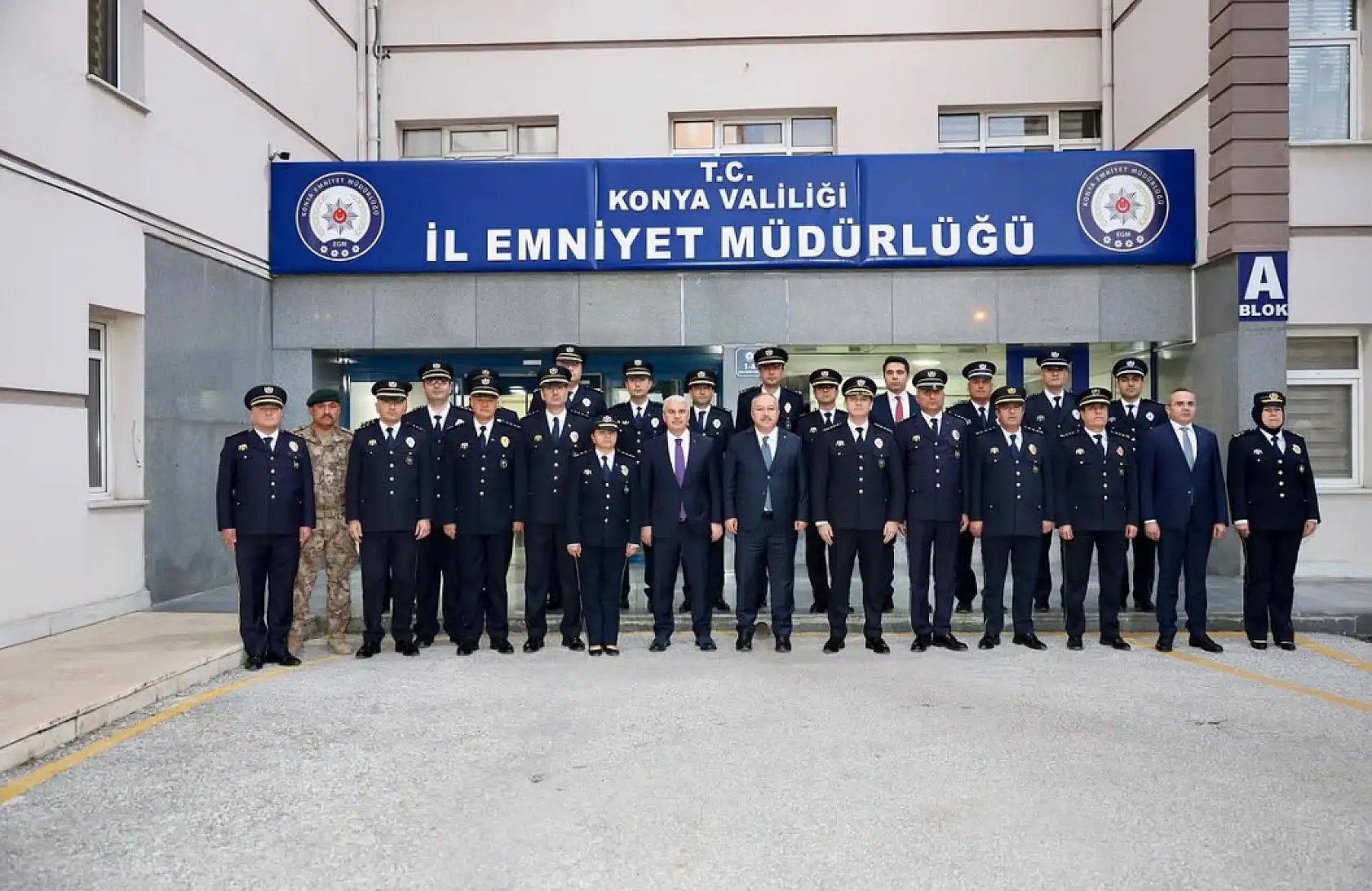 Konya'da üst düzey güvenlik teması! Kahramanlar ocağı havadan incelendi