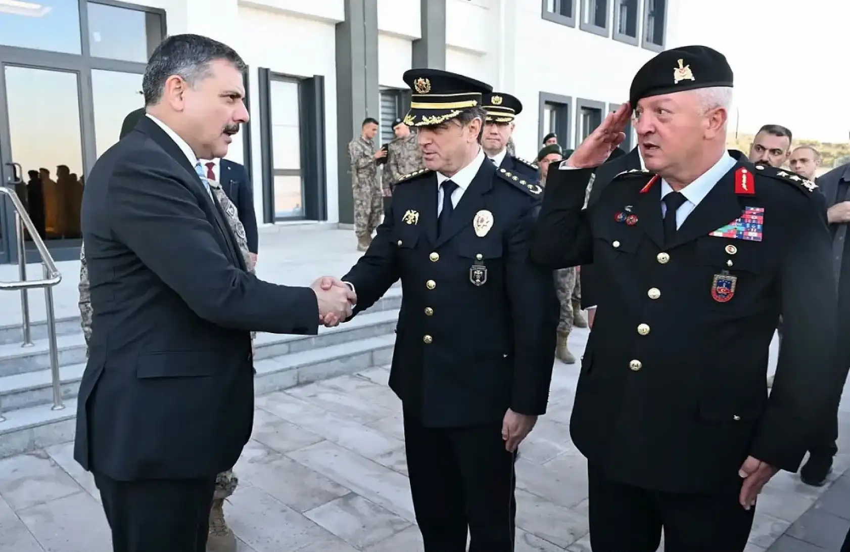 Konya'da üst düzey güvenlik teması! Kahramanlar ocağı havadan incelendi