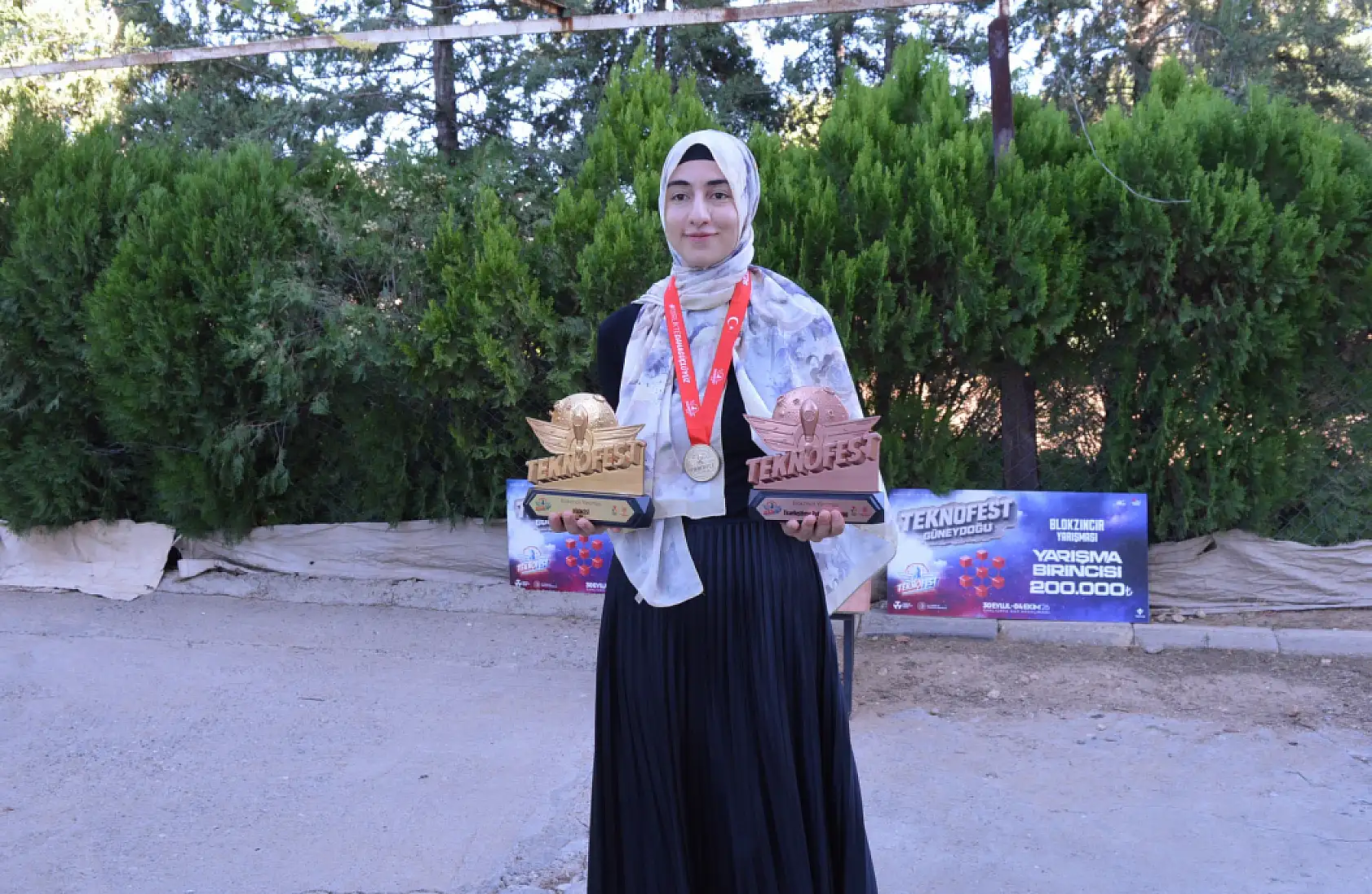 Konya'dan mezun olan genç mühendis TEKNOFEST'in yıldızı oldu