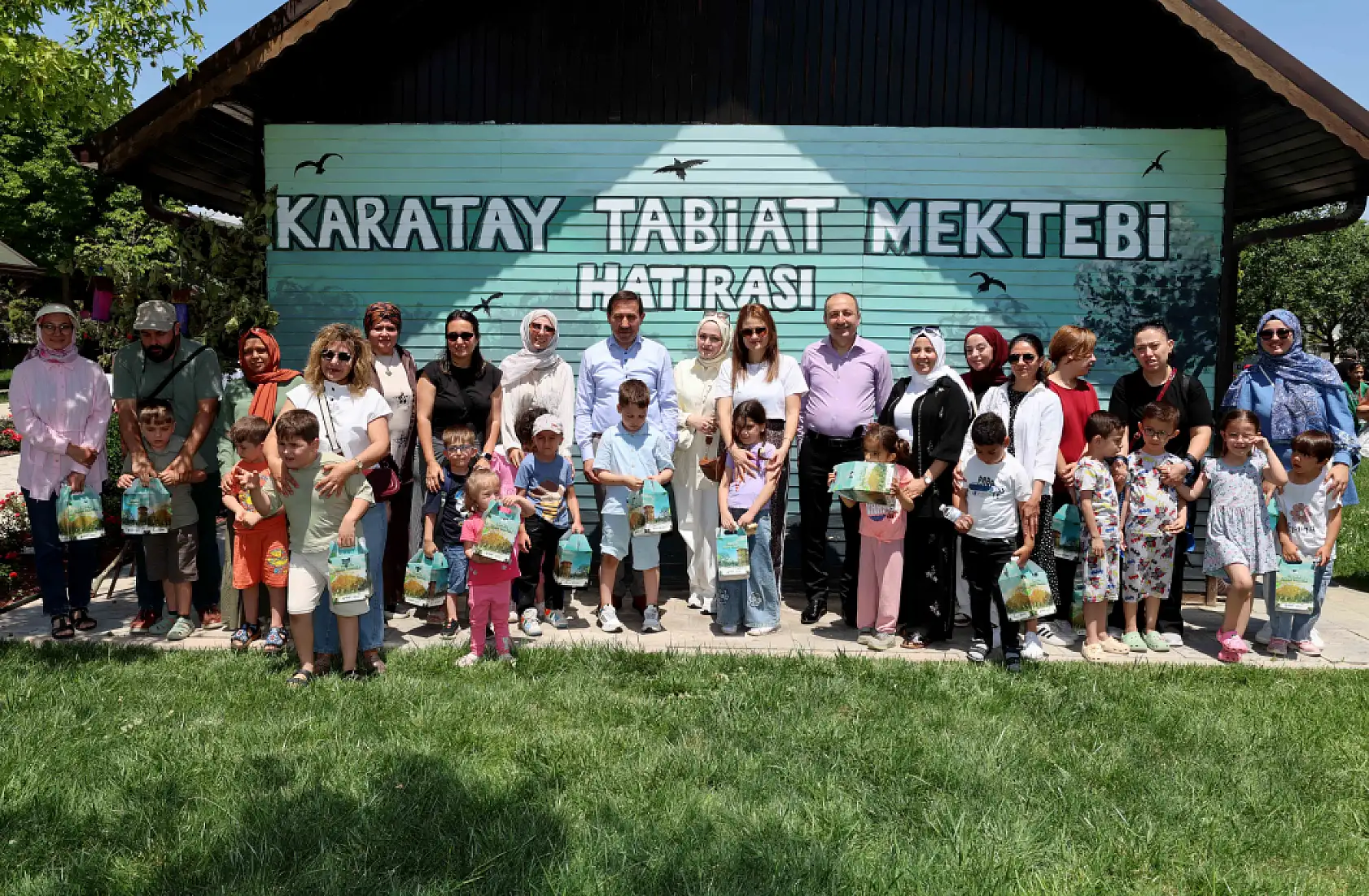 Konya'da çocuklar doğayla öğrendi: Üreterek mezun oldu