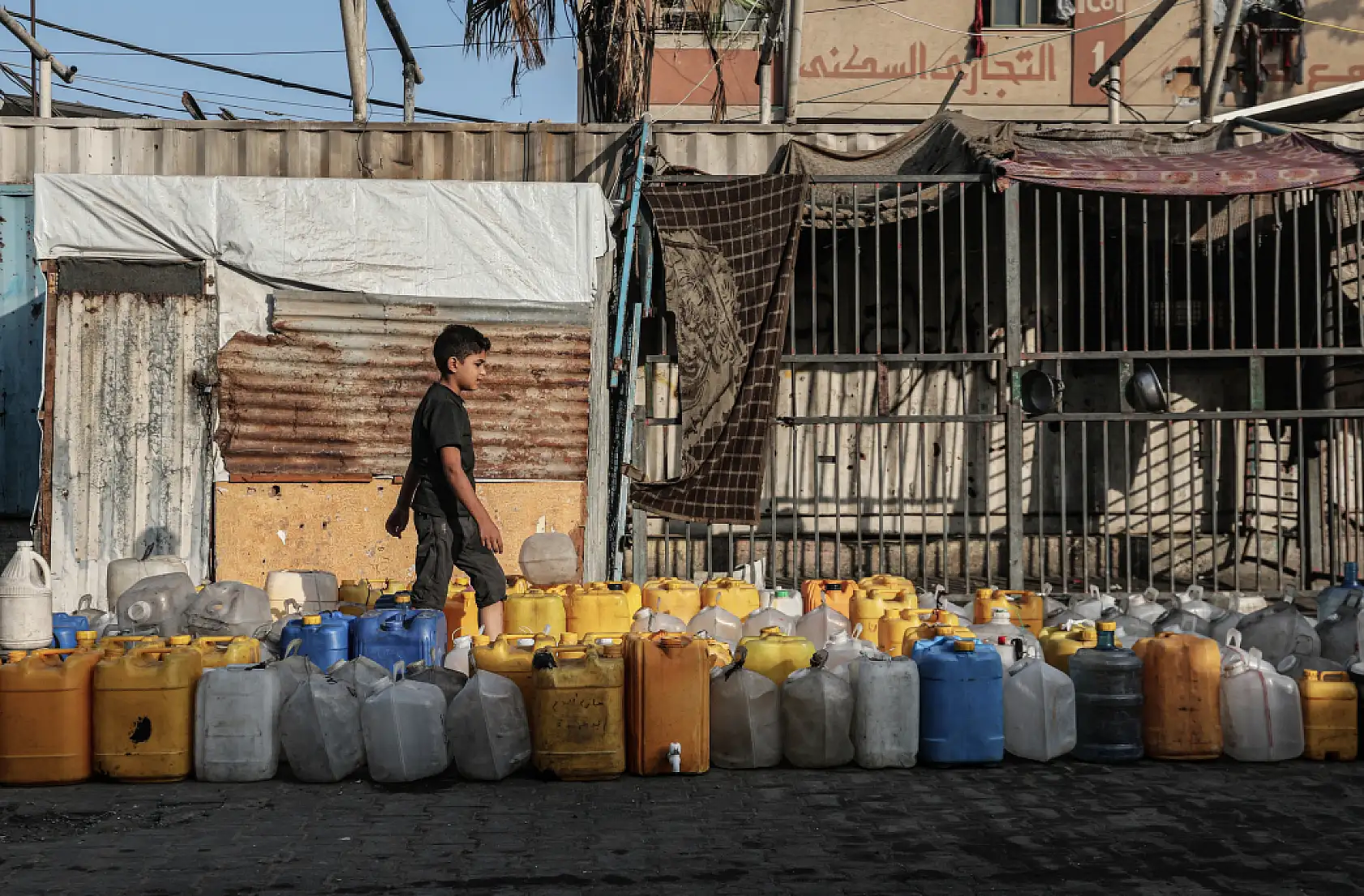 Gazze halkı suya muhtaç: Kriz derinleşiyor
