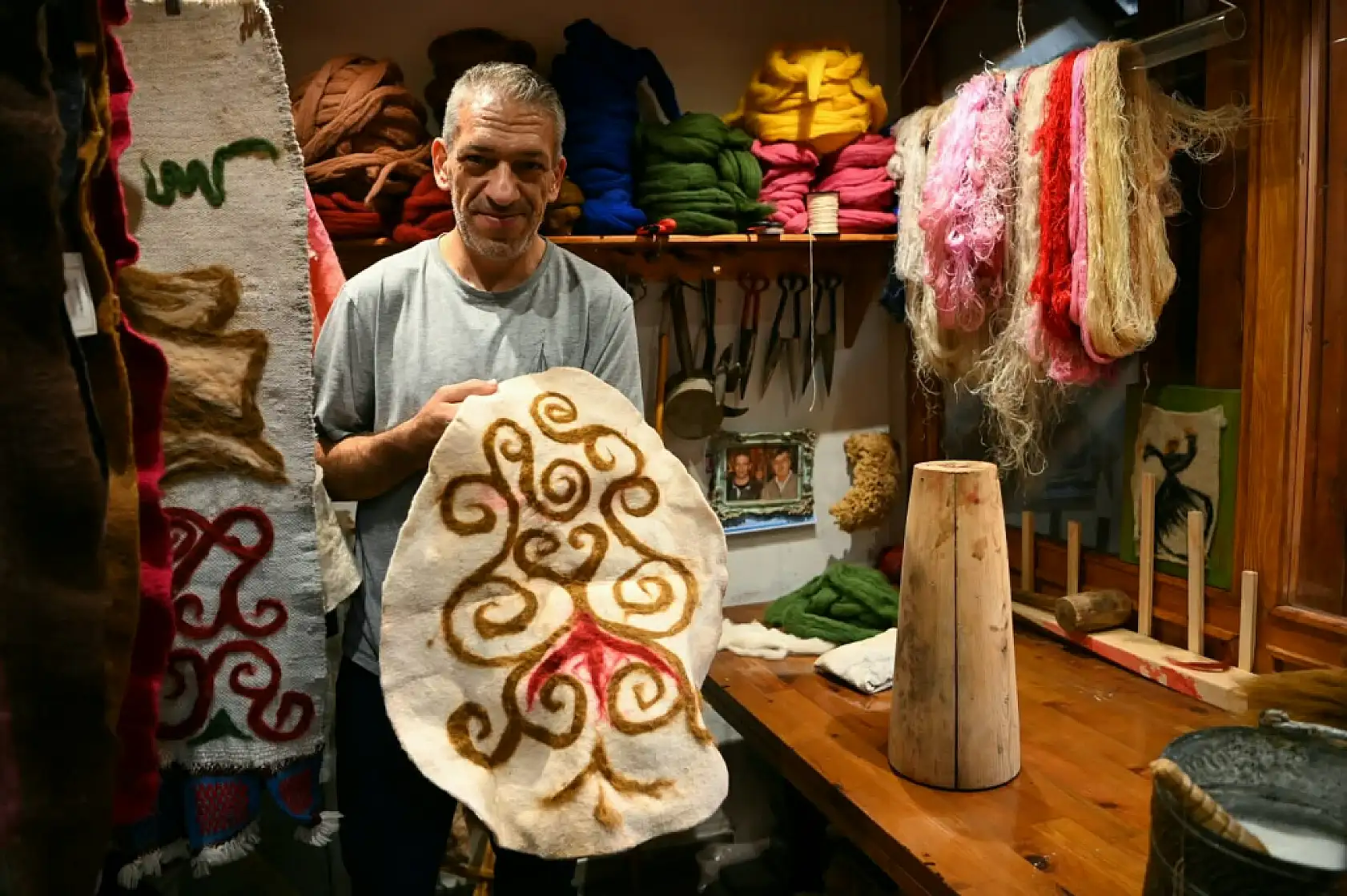 Konya'nın koyunlarından asırlık sanata