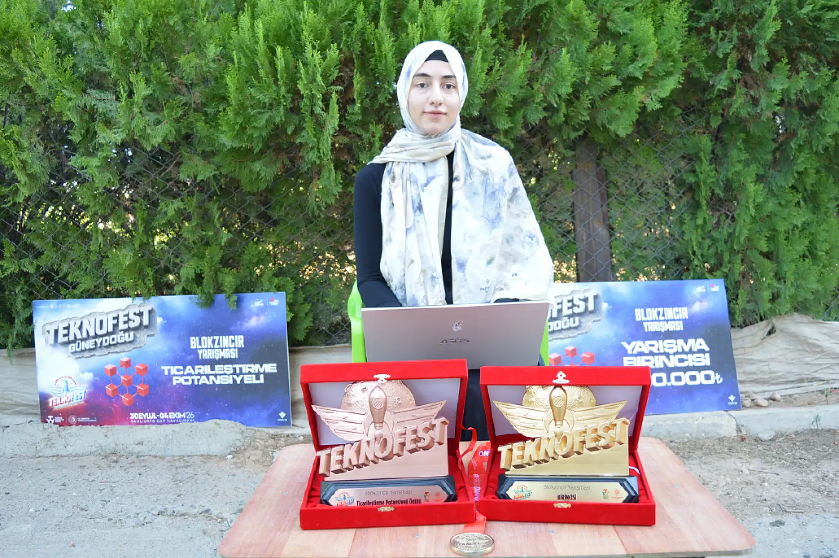 Konya'dan mezun olan genç mühendis TEKNOFEST'in yıldızı oldu