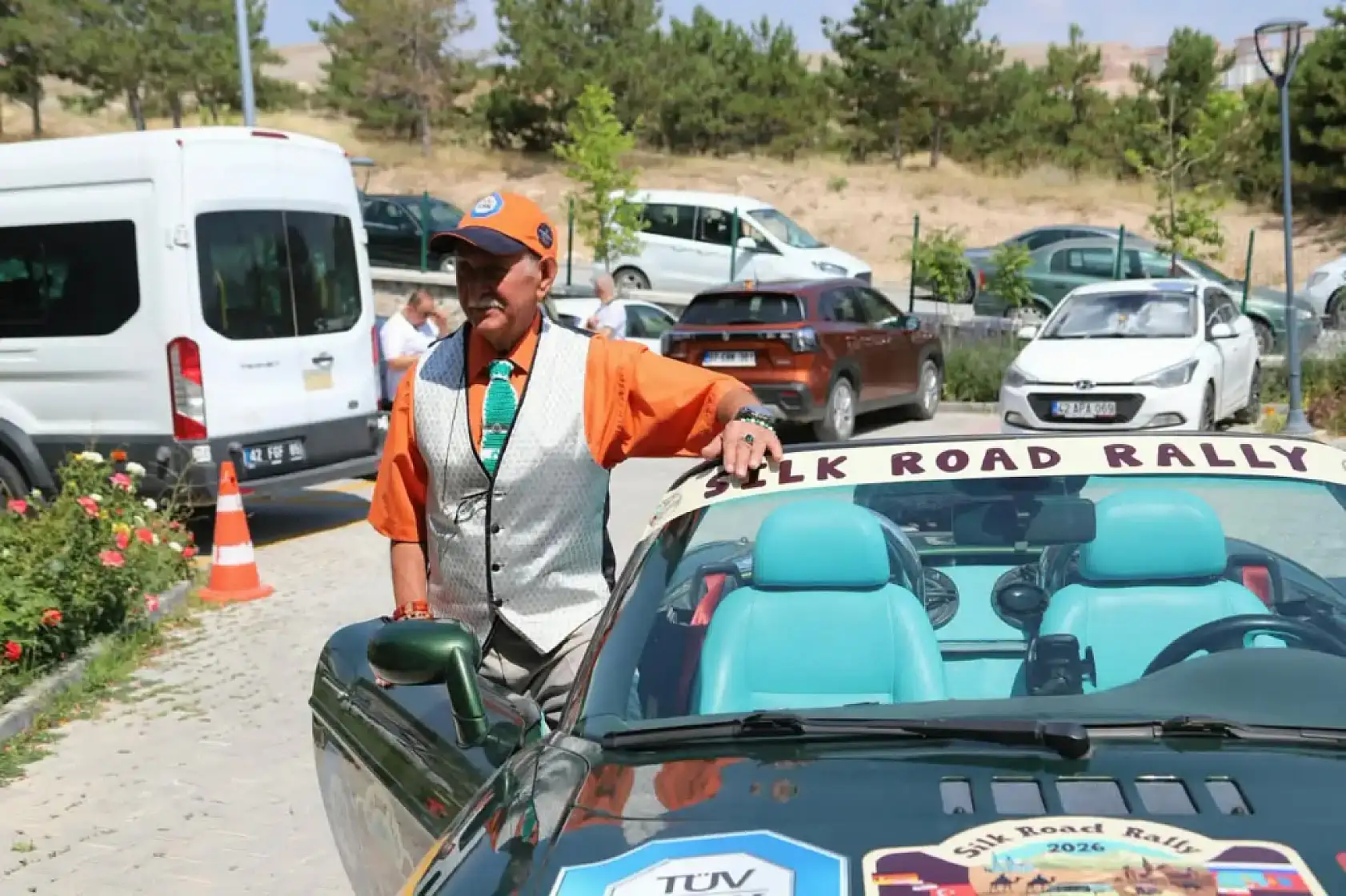 Konya'da huzurevi sakinlerine ralli heyecanı