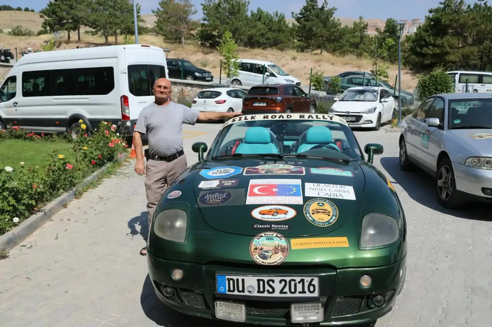 Konya'da huzurevi sakinlerine ralli heyecanı