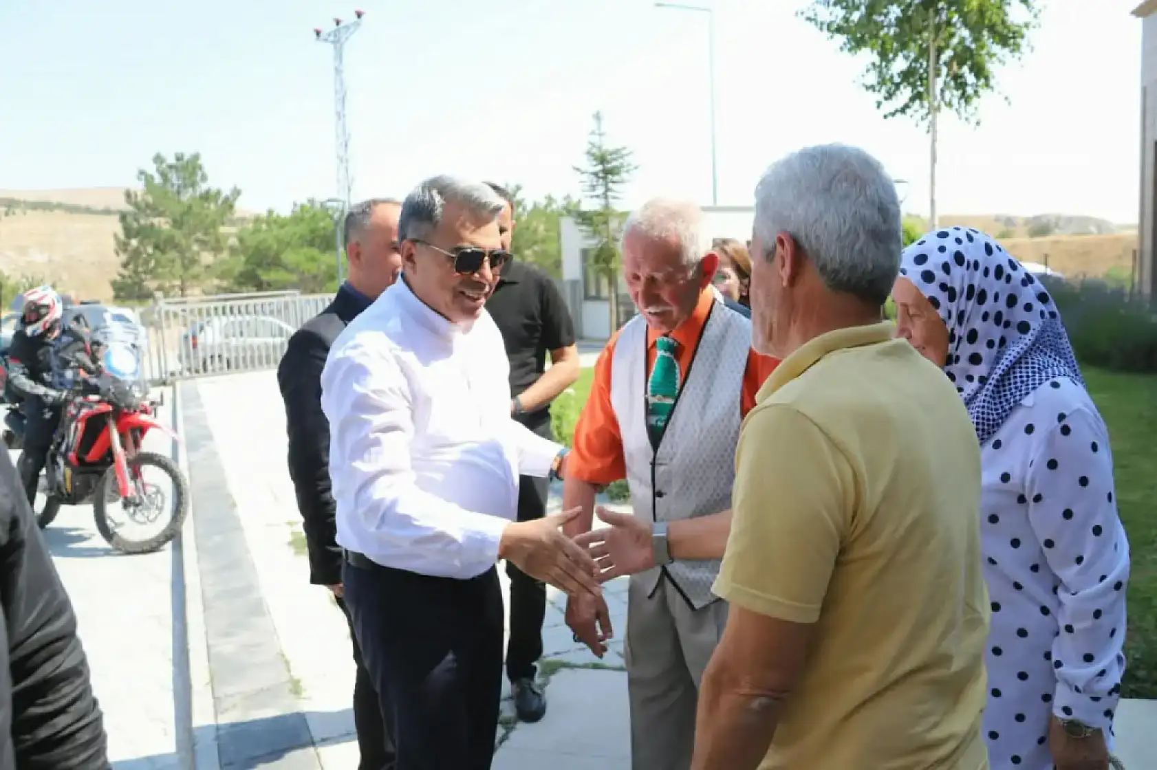 Konya'da huzurevi sakinlerine ralli heyecanı