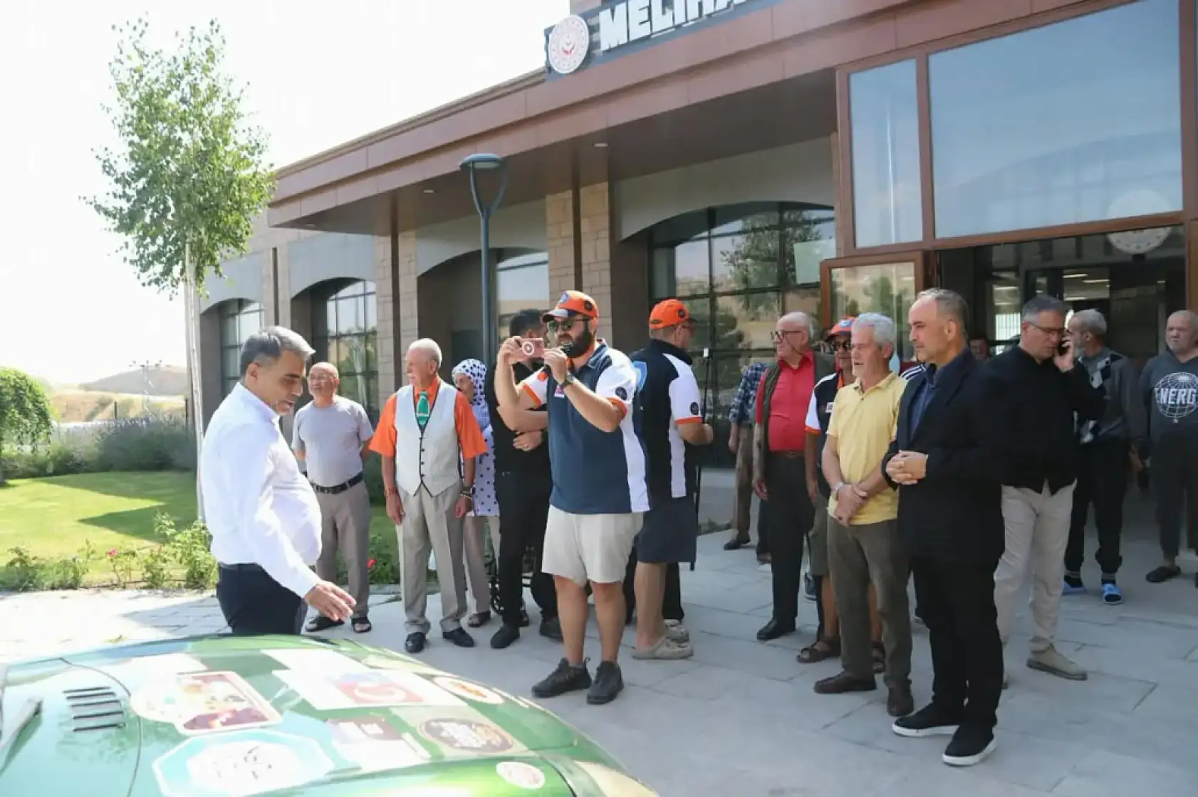 Konya'da huzurevi sakinlerine ralli heyecanı