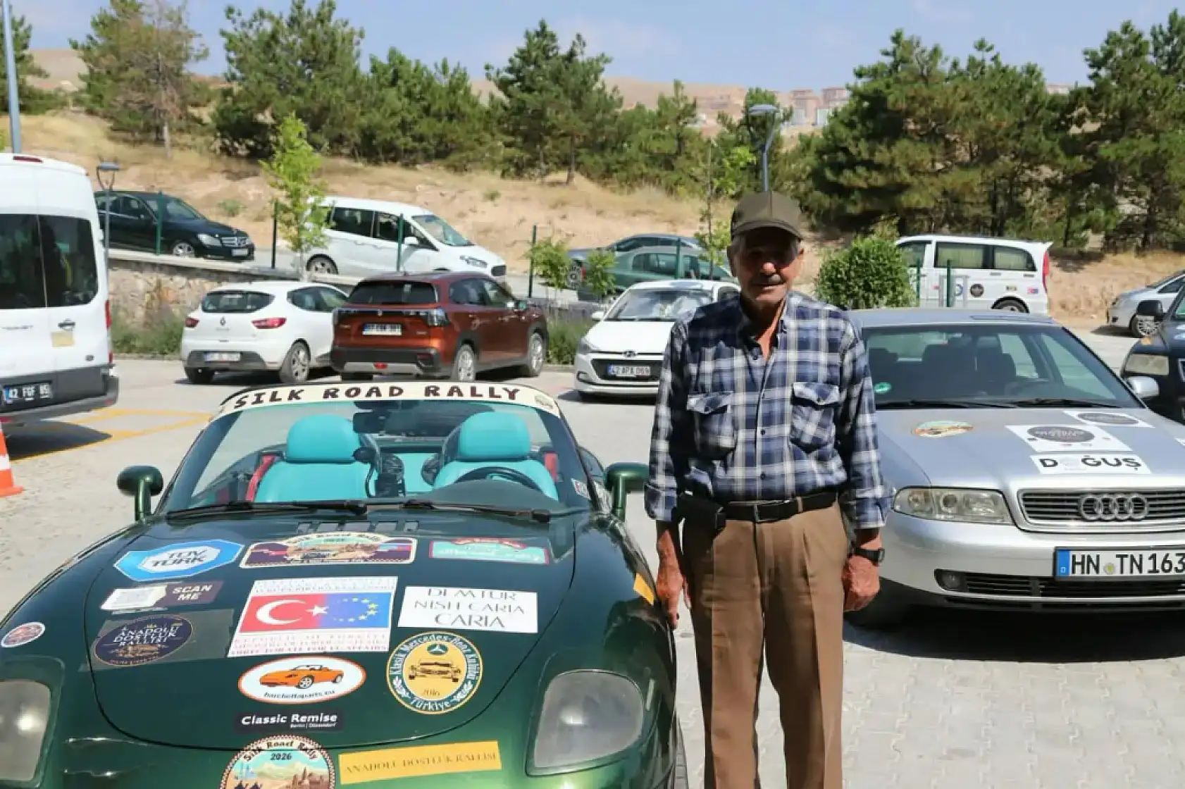 Konya'da huzurevi sakinlerine ralli heyecanı