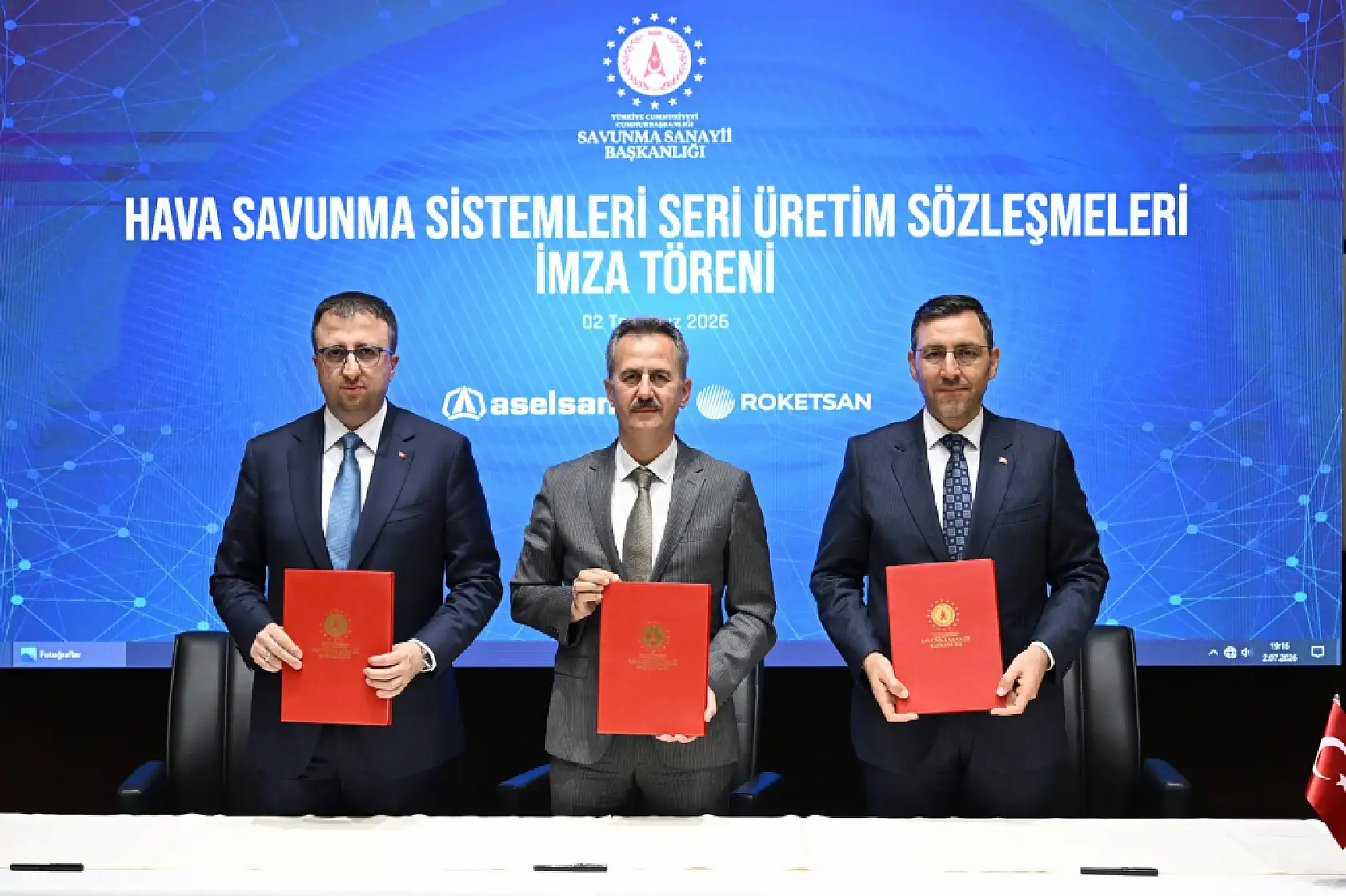 Gök vatana milyar avroluk kalkan! ÇELİKKUBBE için imza atıldı