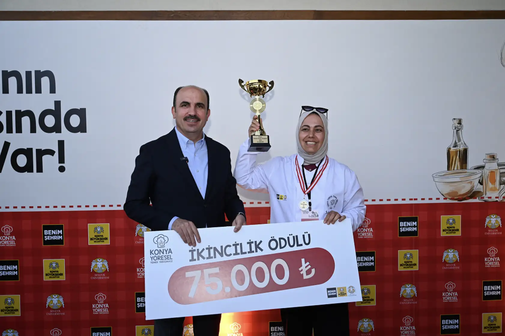 Konya'nın yöresel lezzetleri görücüye çıktı! Büyük ödül sahibini buldu