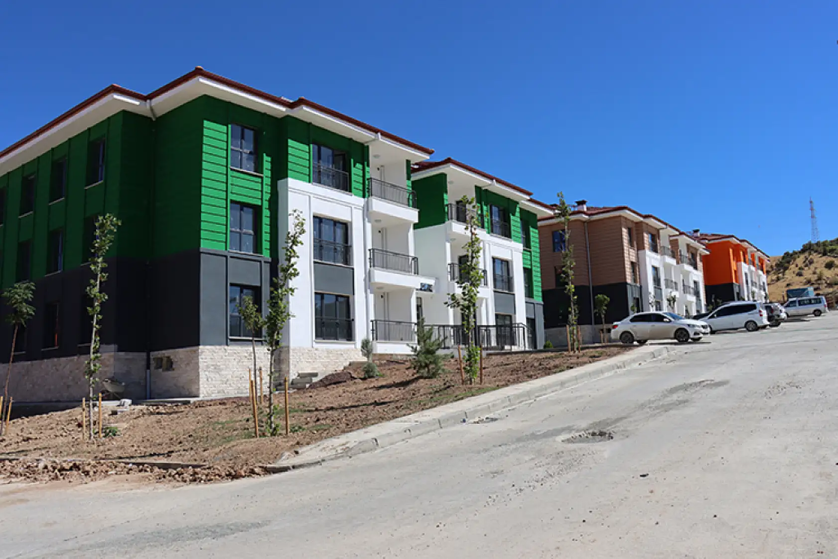 Balkar beldesinde yapılan konutlara afetzedeler yerleştirilecek!