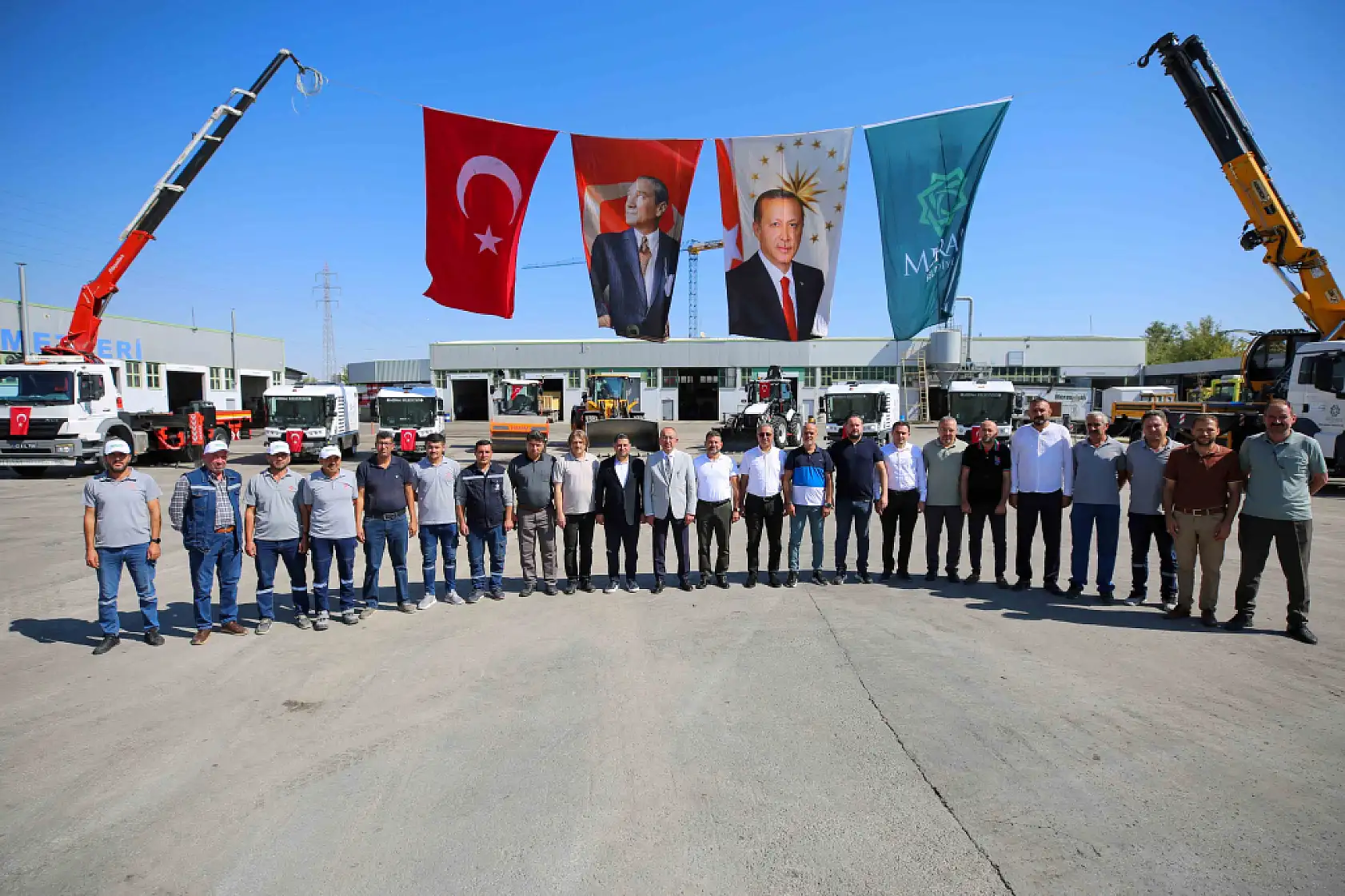 Konya'da hizmet filosu büyüyor! 2026'da 29 yeni iş makinesi