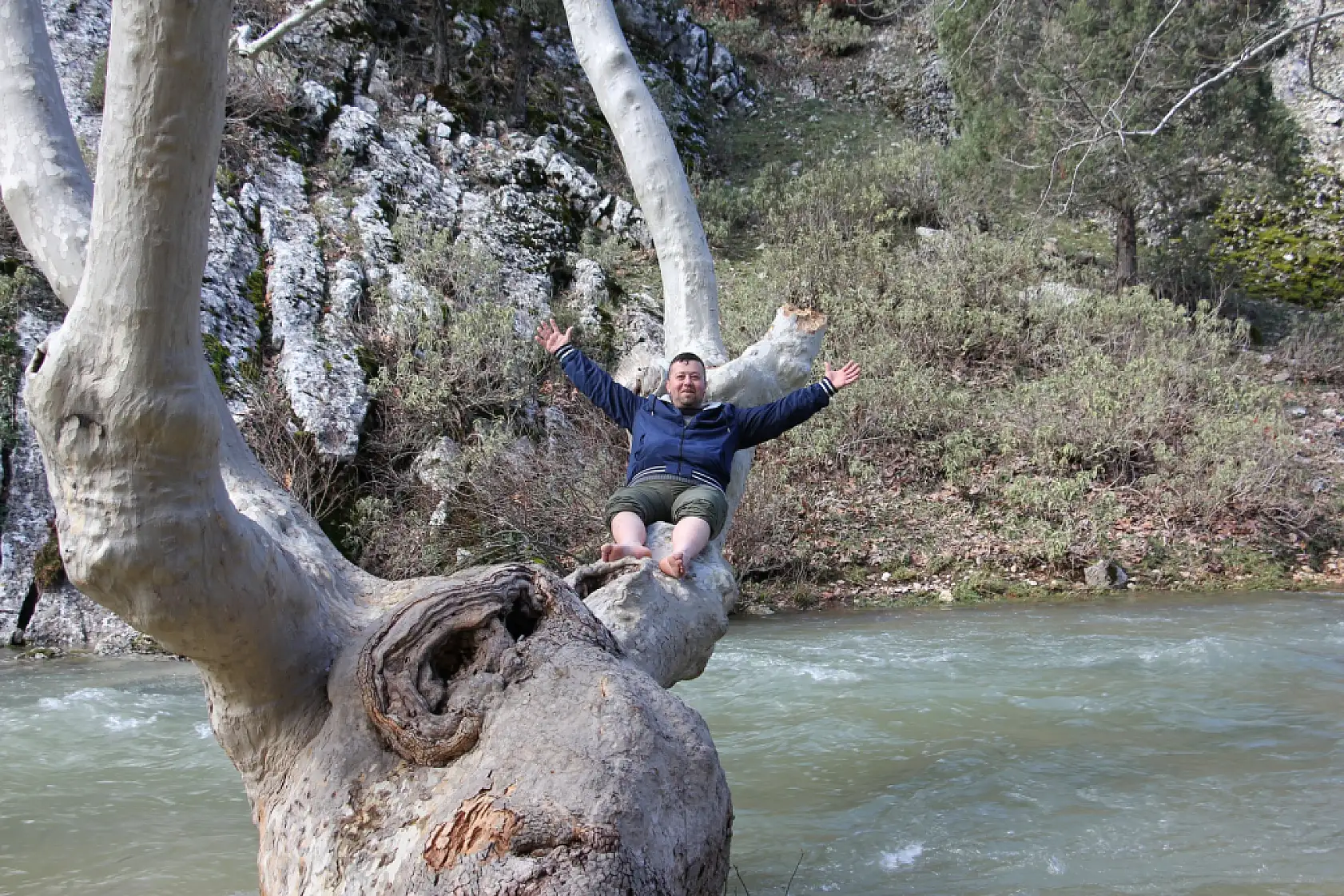 Konya'da kış ortasında bahar yaşandı, vatandaş keyfini böyle çıkardı