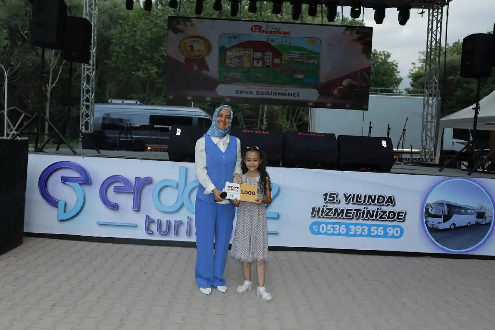 Konya'da Kiraz Festivali renkli görüntülere sahne oldu