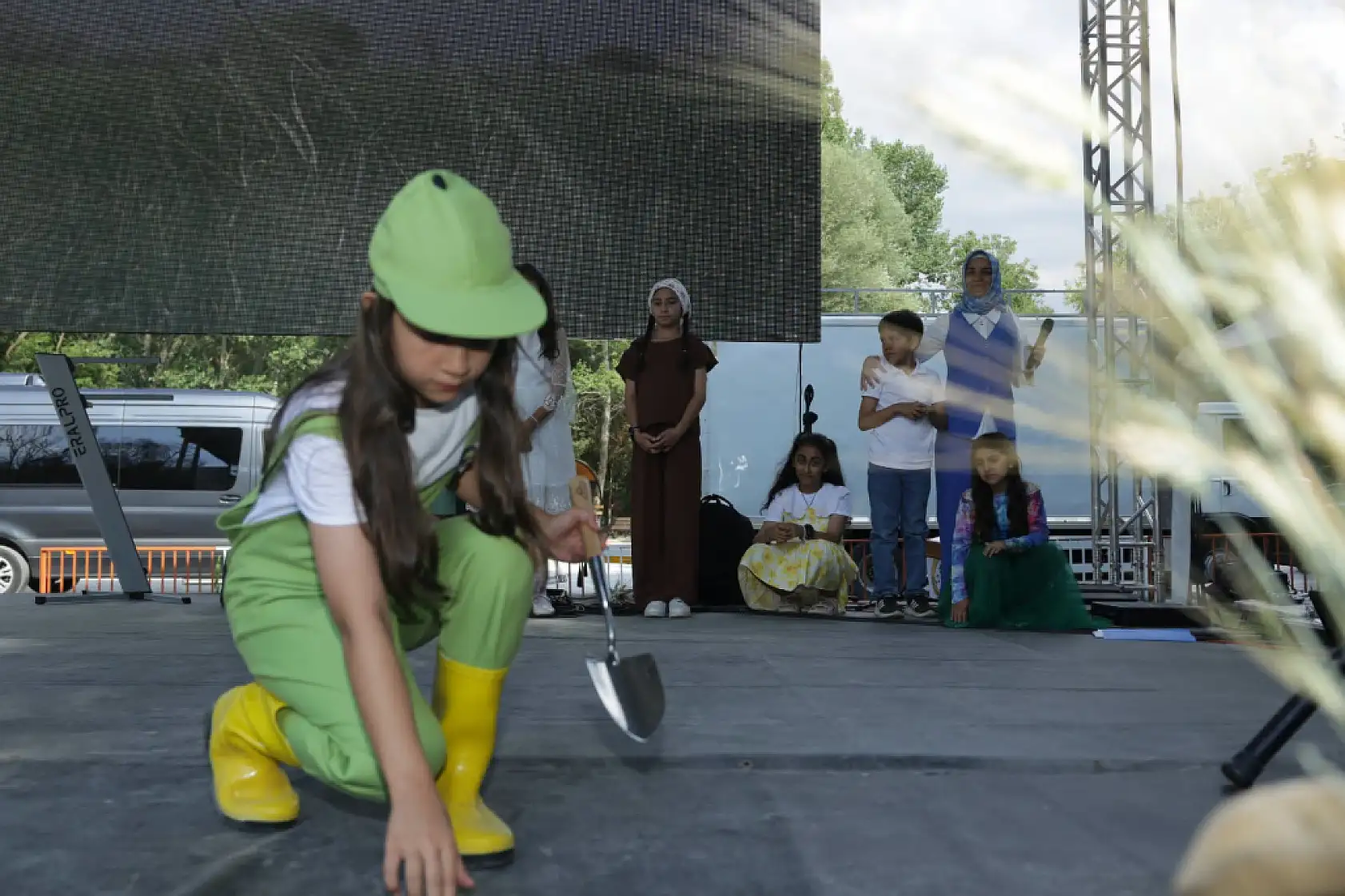 Konya'da Kiraz Festivali renkli görüntülere sahne oldu