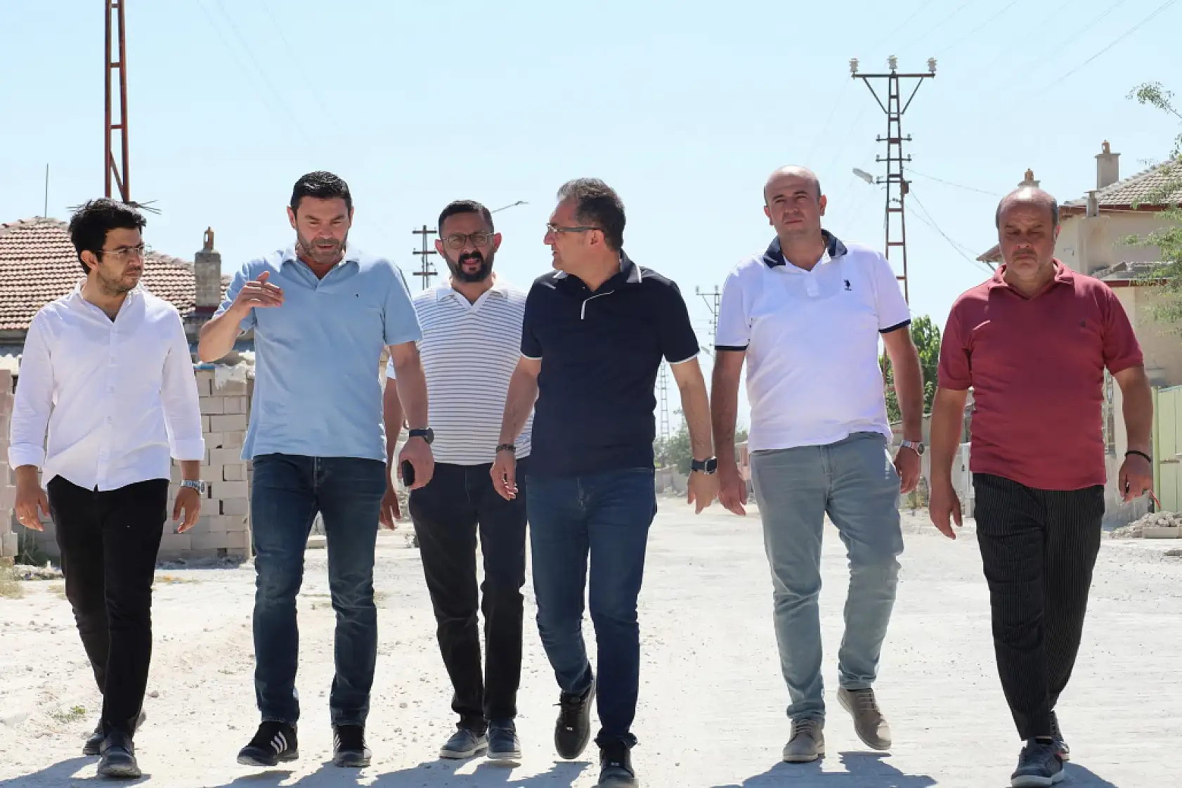 Konya'nın o caddesinde altyapı ve asfalt seferberliği