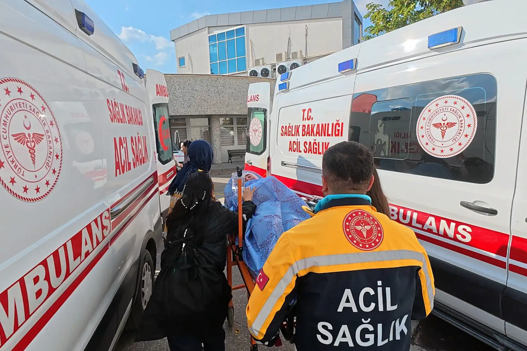 Konya'da hastane boşaltıldı! Saniyeler içinde afet merkezine dönüştü